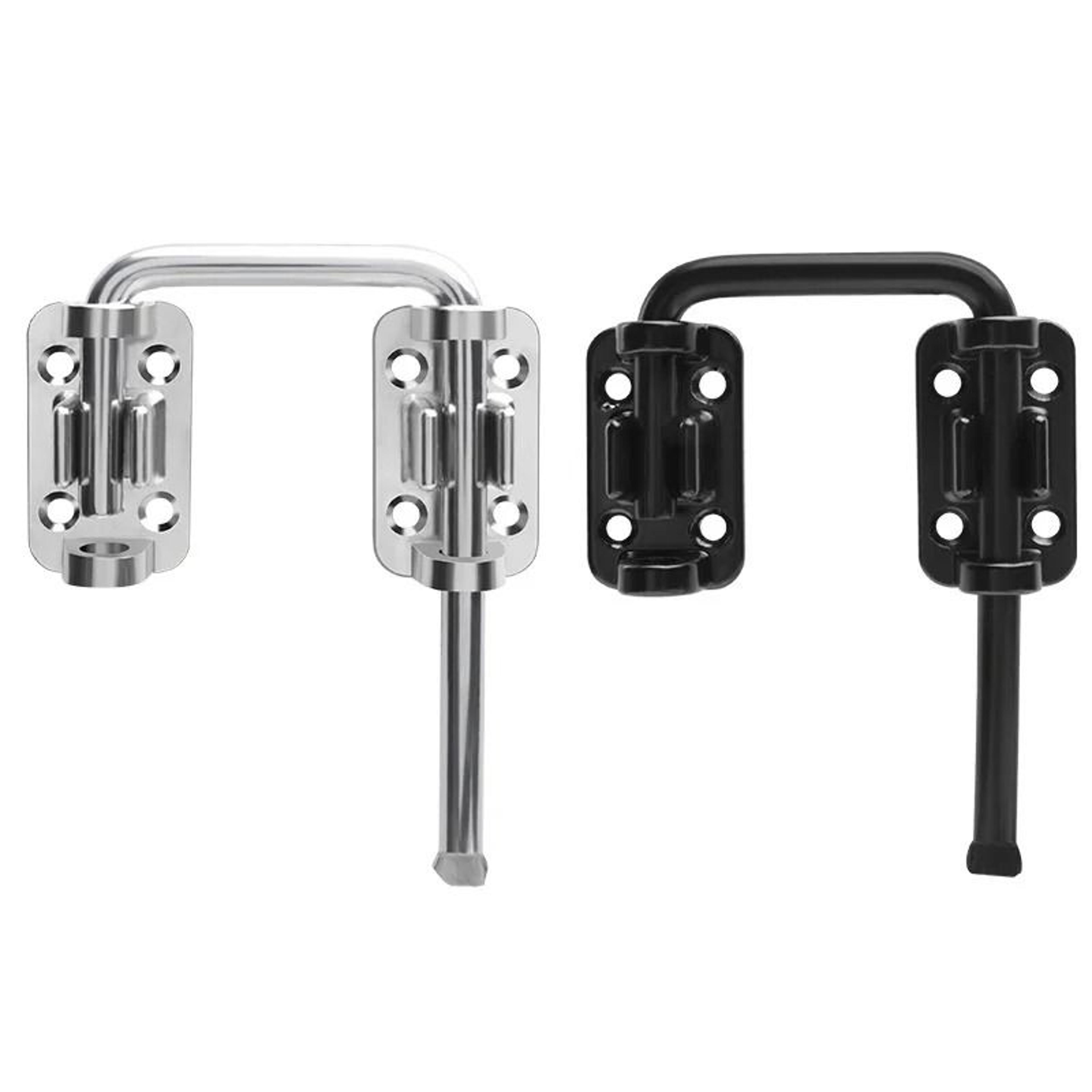secureflex zinc alloy door latch lock 90 and 180 degree sliding loop bolt