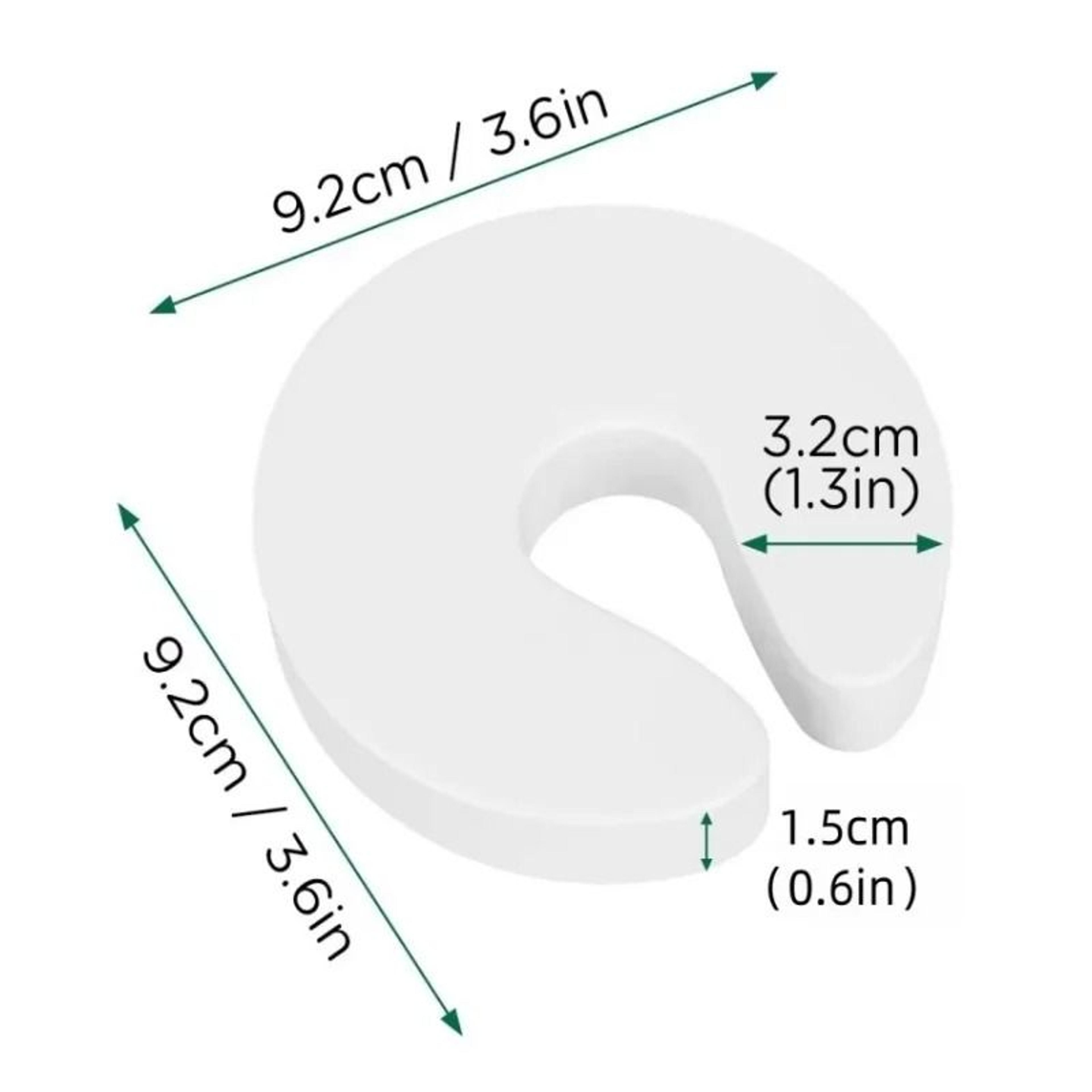 SafeGuard Baby Safety Door Stopper Finger Pinch Guard 6 Piece Set 2