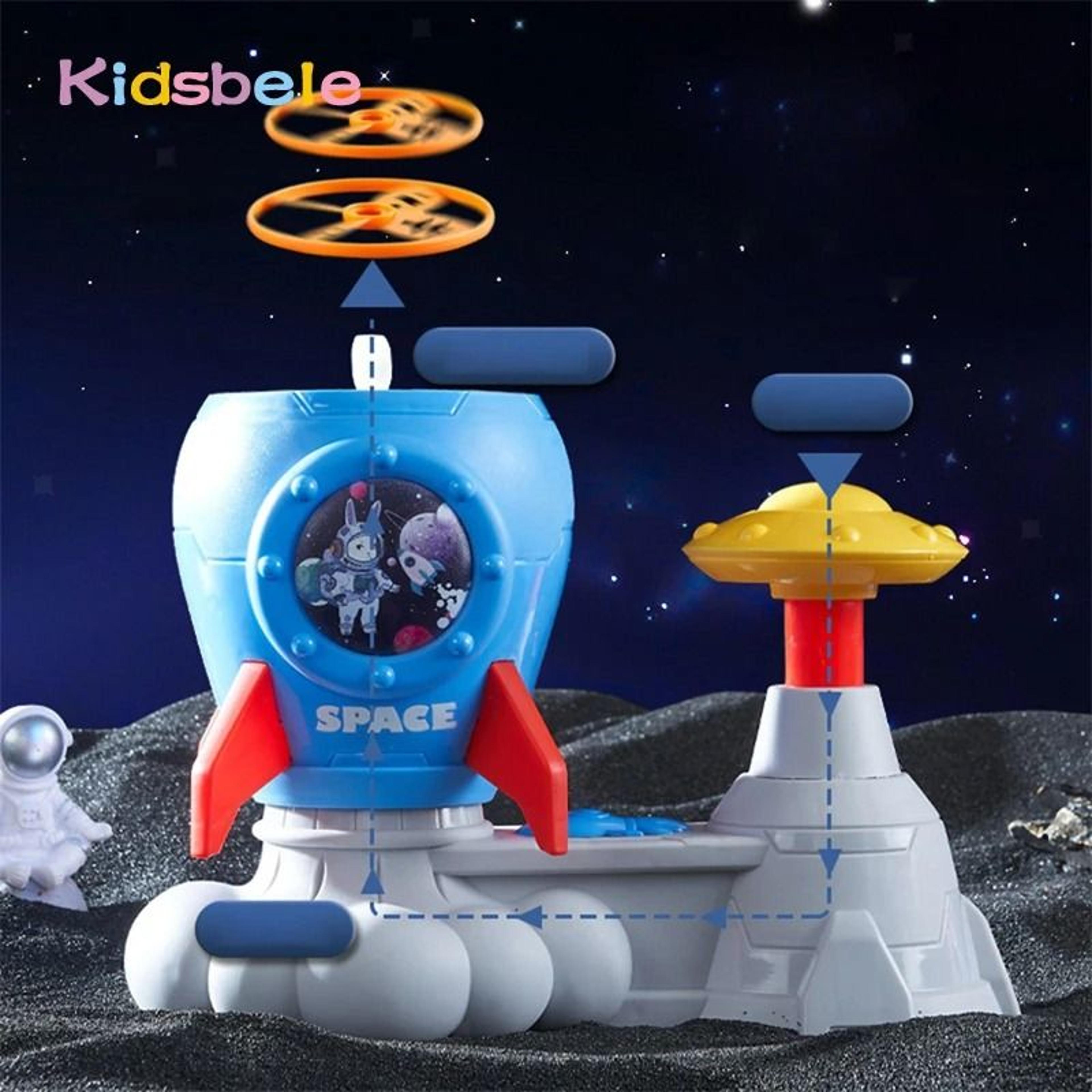 Rocket Butterfly Catching Game Foot Pedal Launcher Toy For Kids 5