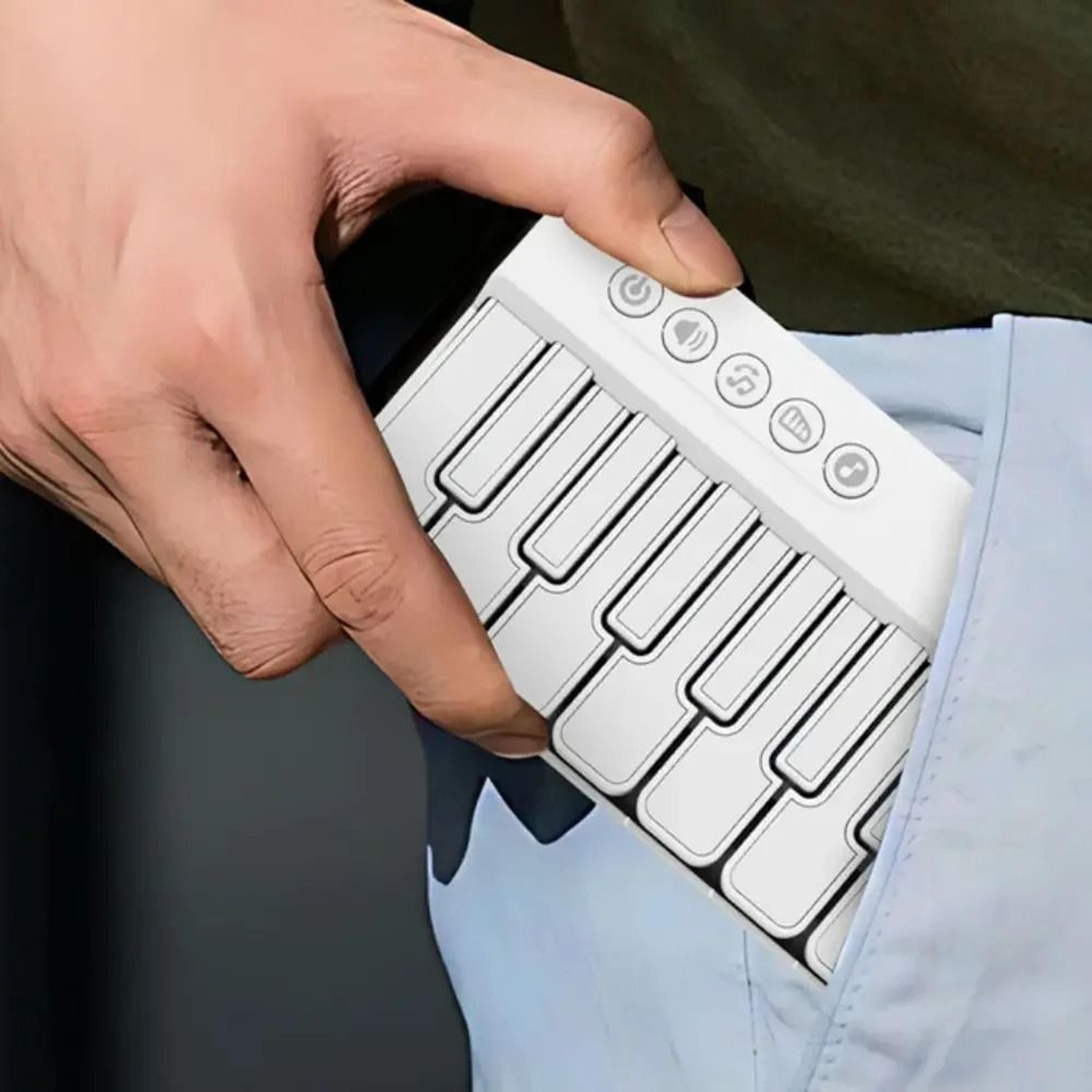 mini pocket electronic piano keyboard portable educational music toy