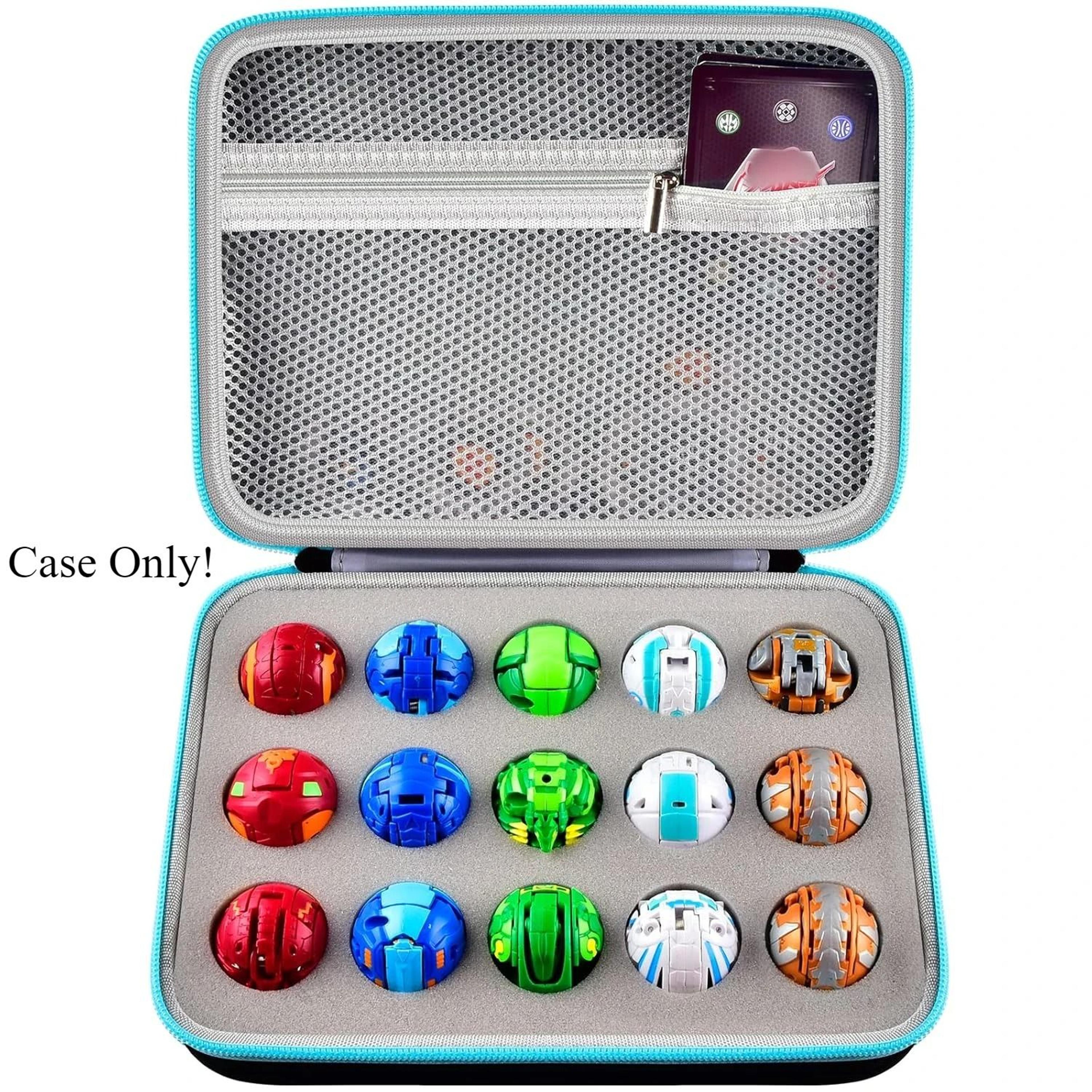 portable bakugan armored alliance storage case for figures and bakucores