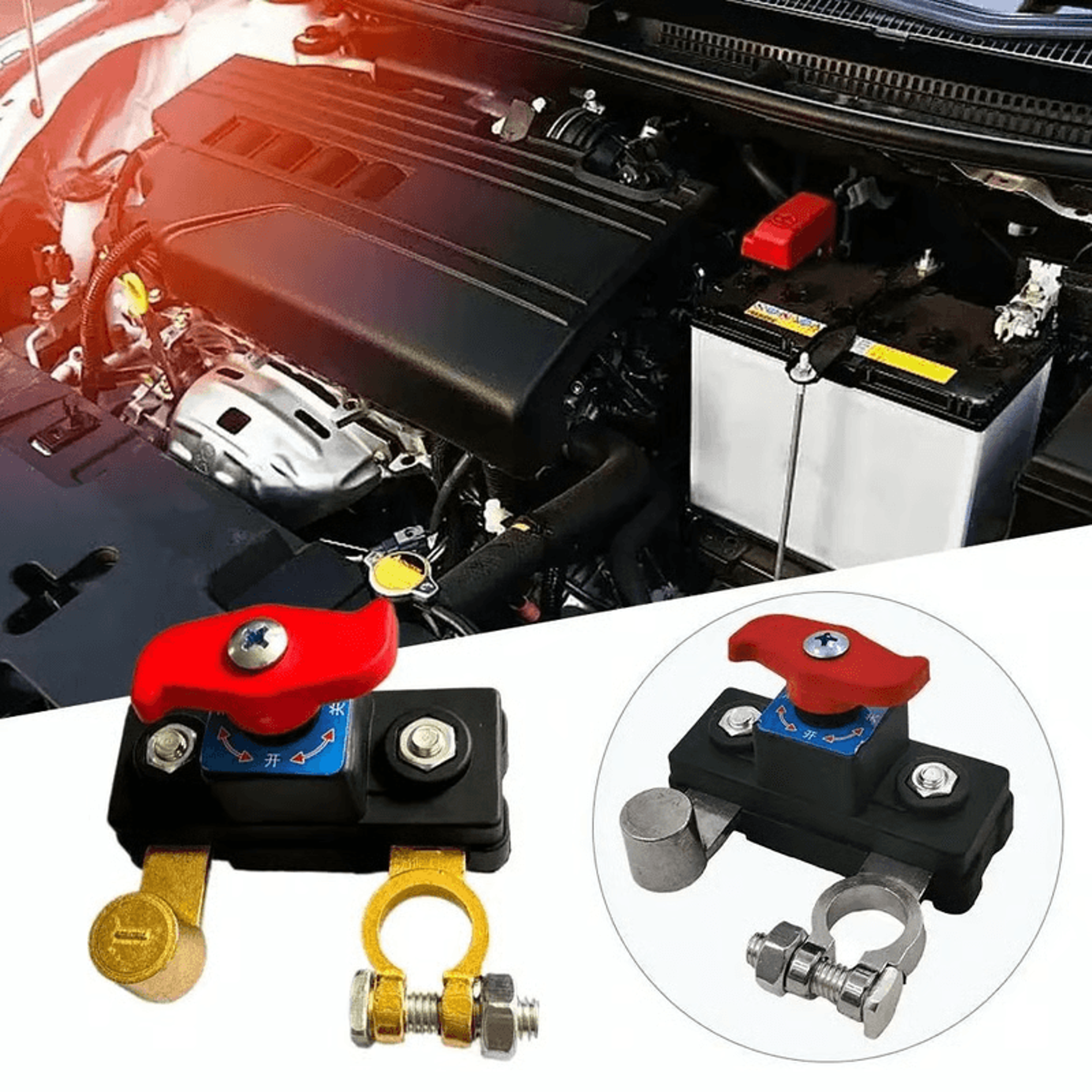 Car Battery Cut Off Switch For Drain Prevention Safe Storage And Power Control 8