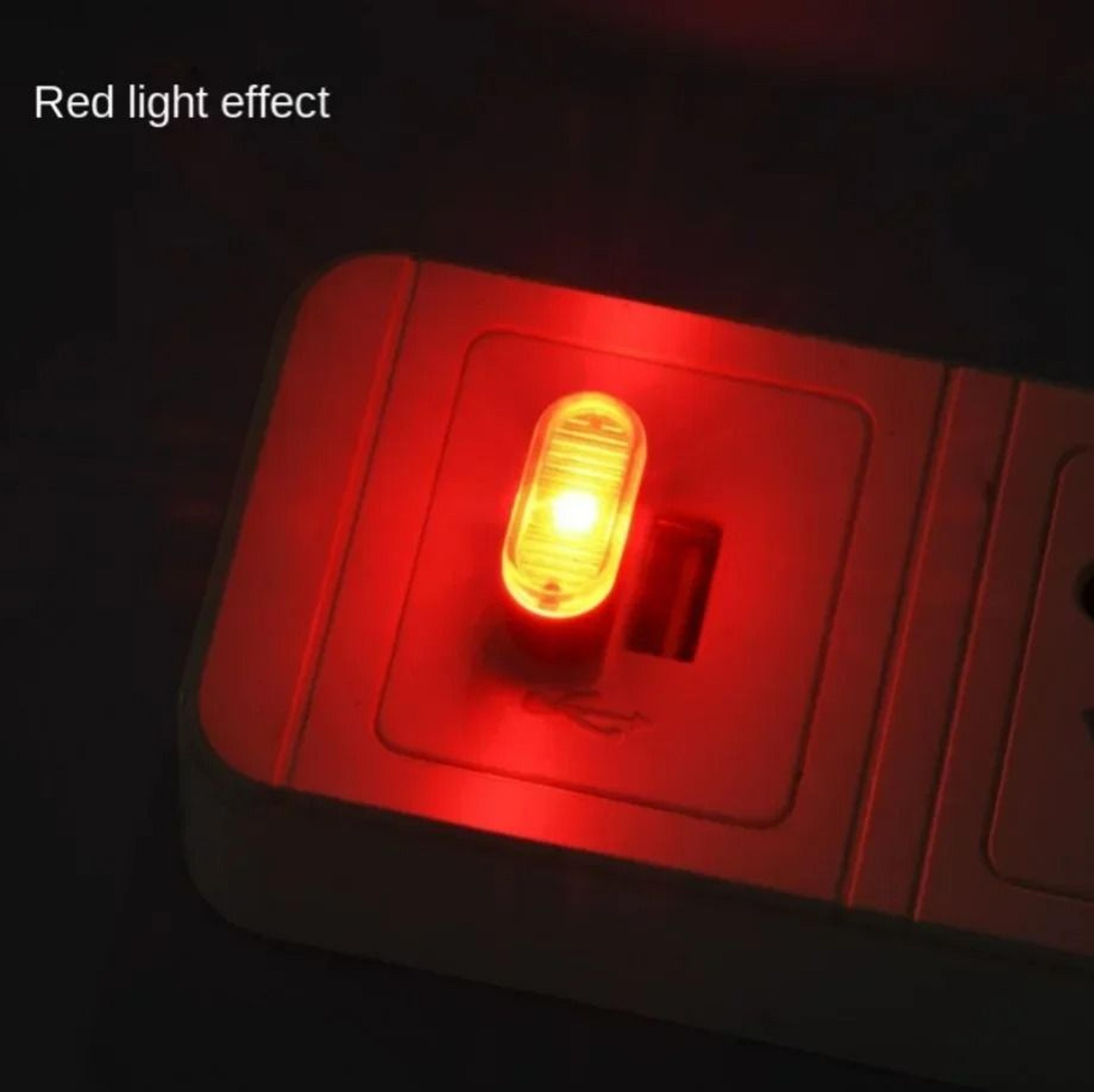 mini usb led car interior neon atmosphere light plug and play ambient lamp