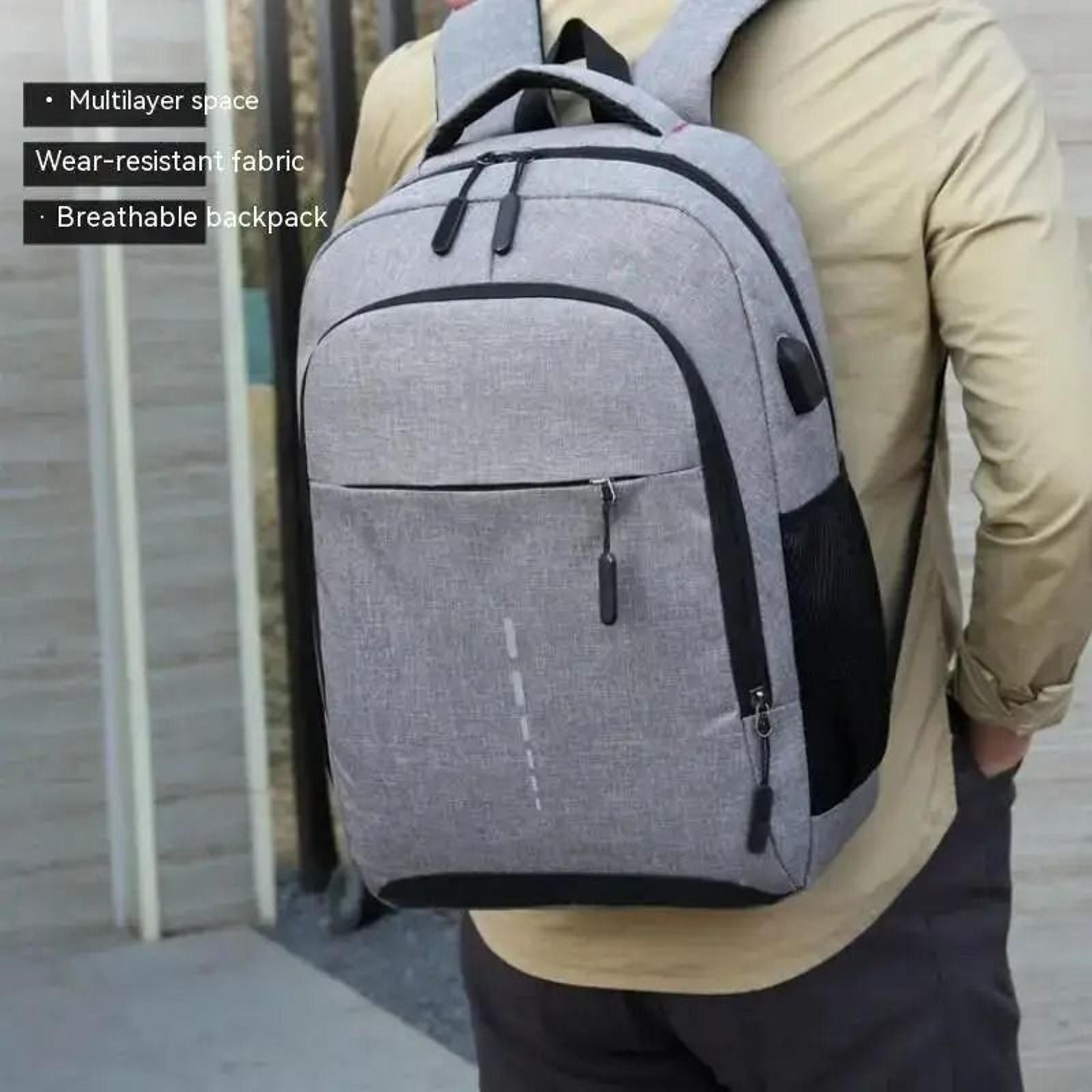 ProCarry Waterproof Laptop Backpack With USB Charging Large Capacity Travel Bag 6