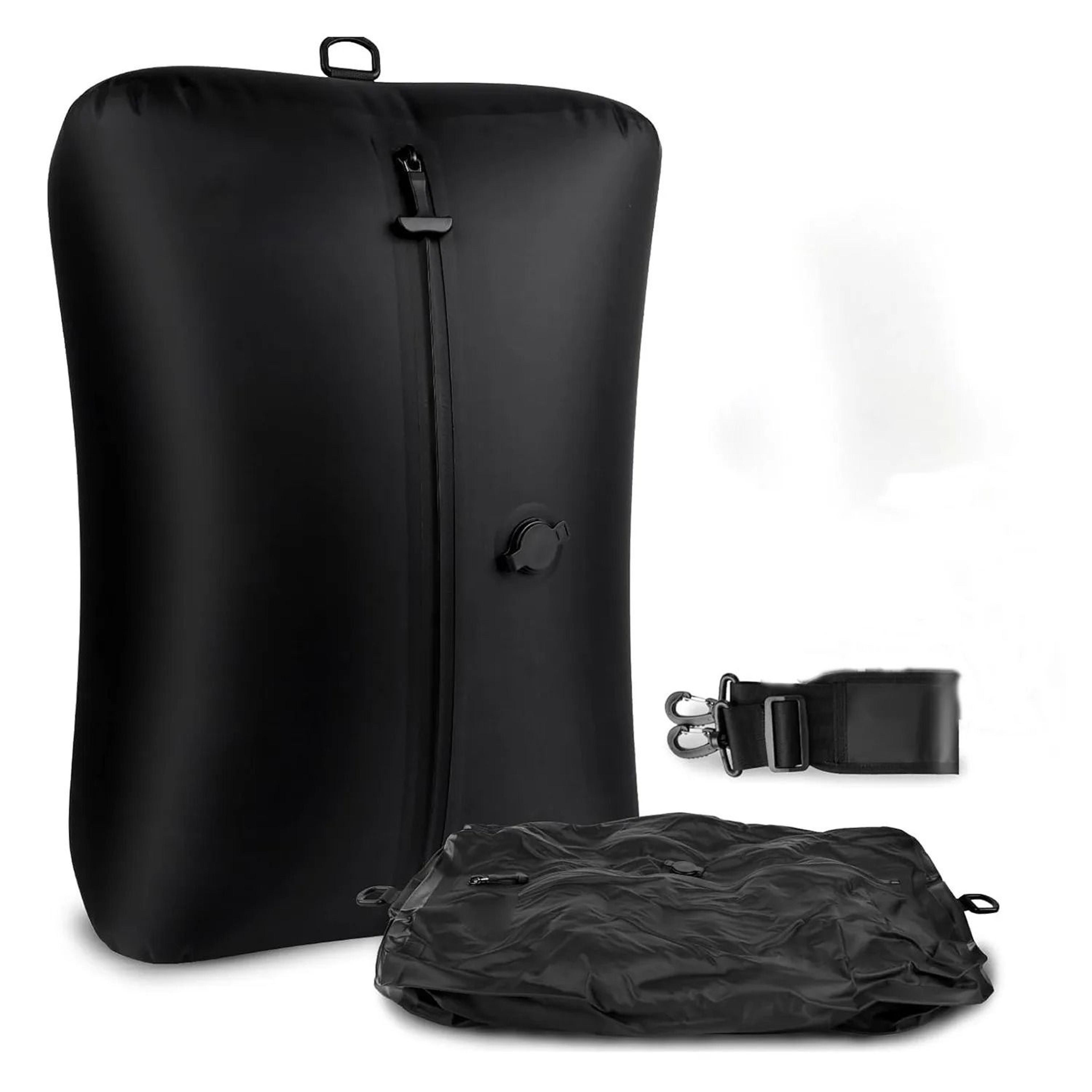 reusable travel vacuum compression bag for luggage clothes storage