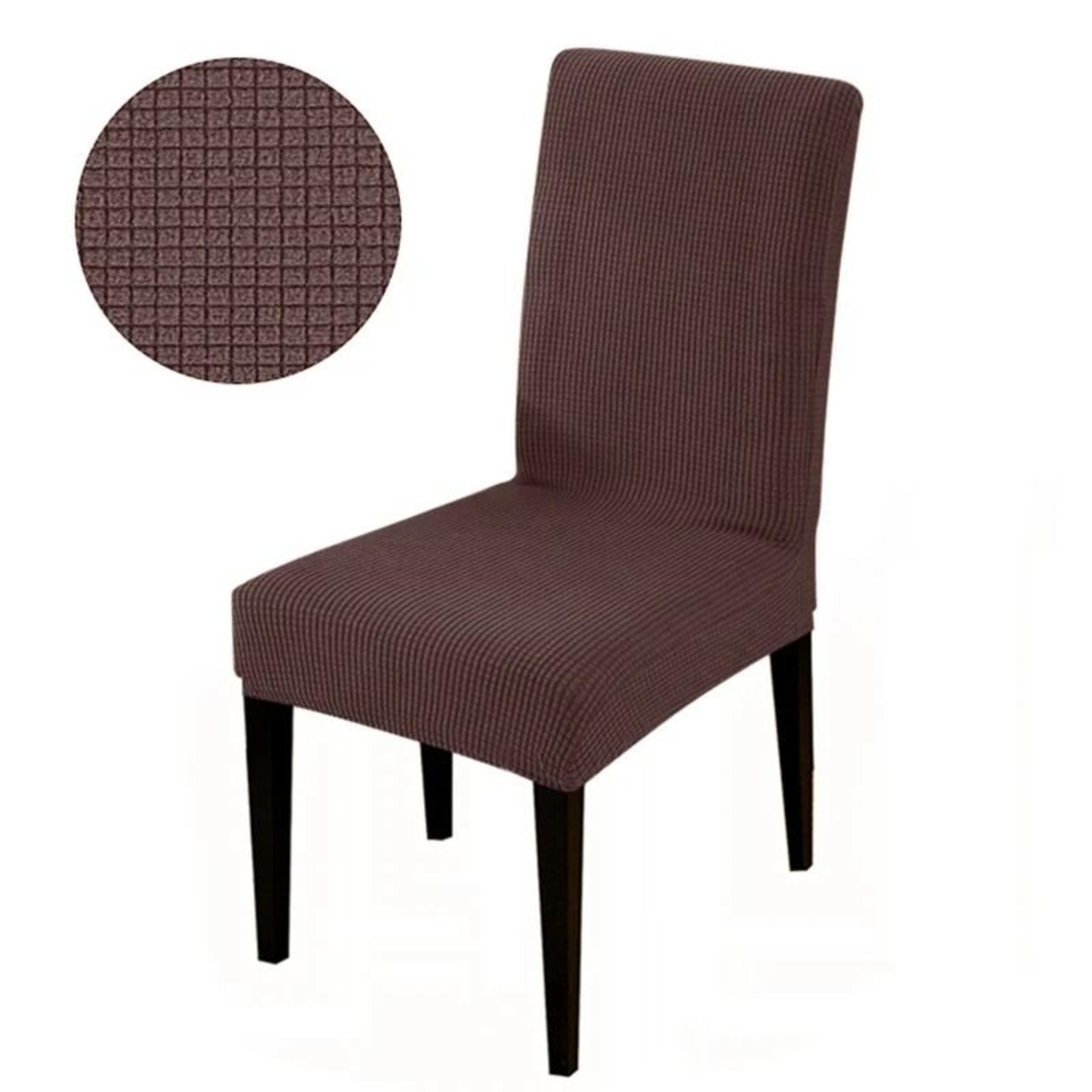 StretchFit Elastic Chair Cover Universal Dining Chair Cover Protective Stretch Seat Cover For Home 12