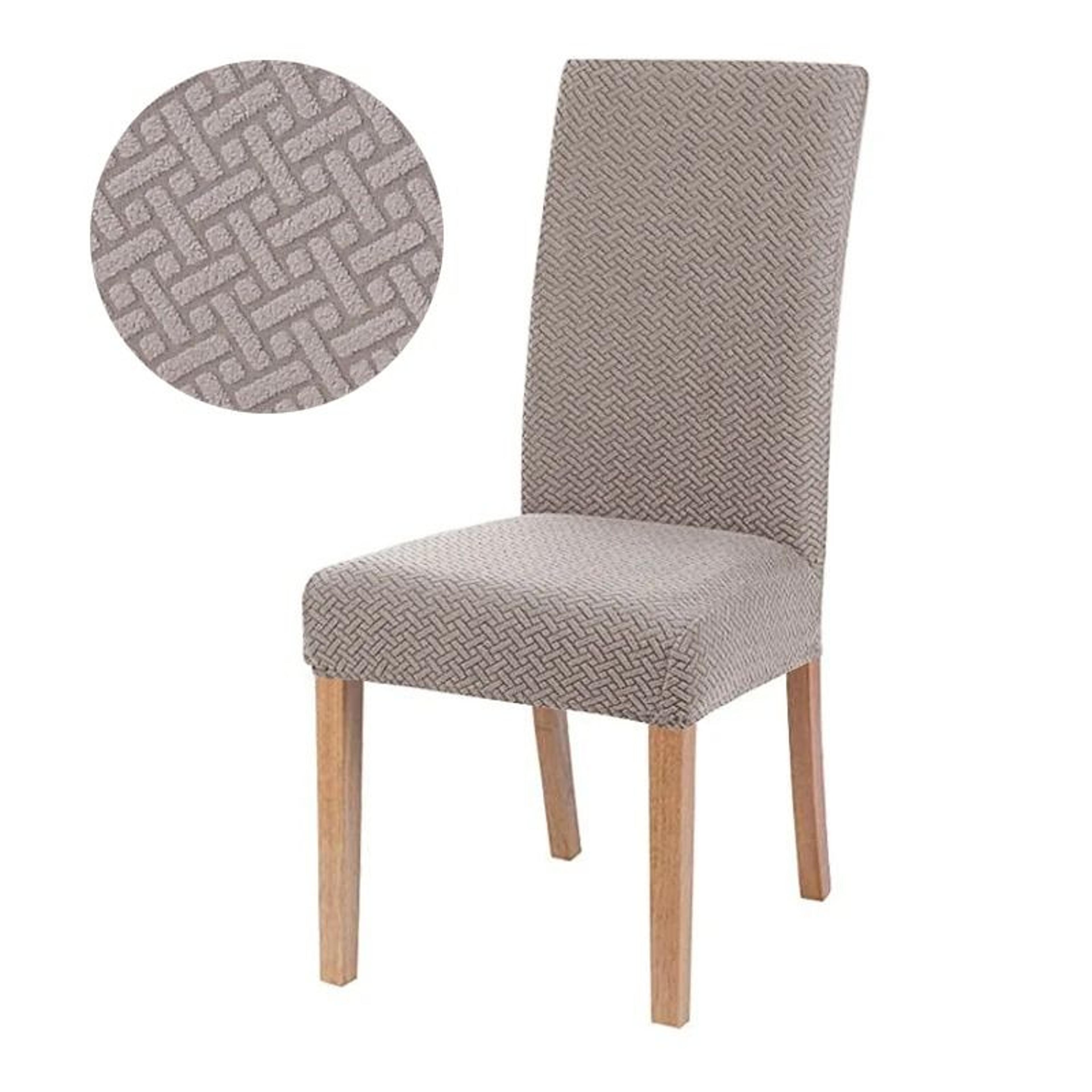 StretchFit Elastic Chair Cover Universal Dining Chair Cover Protective Stretch Seat Cover For Home 26