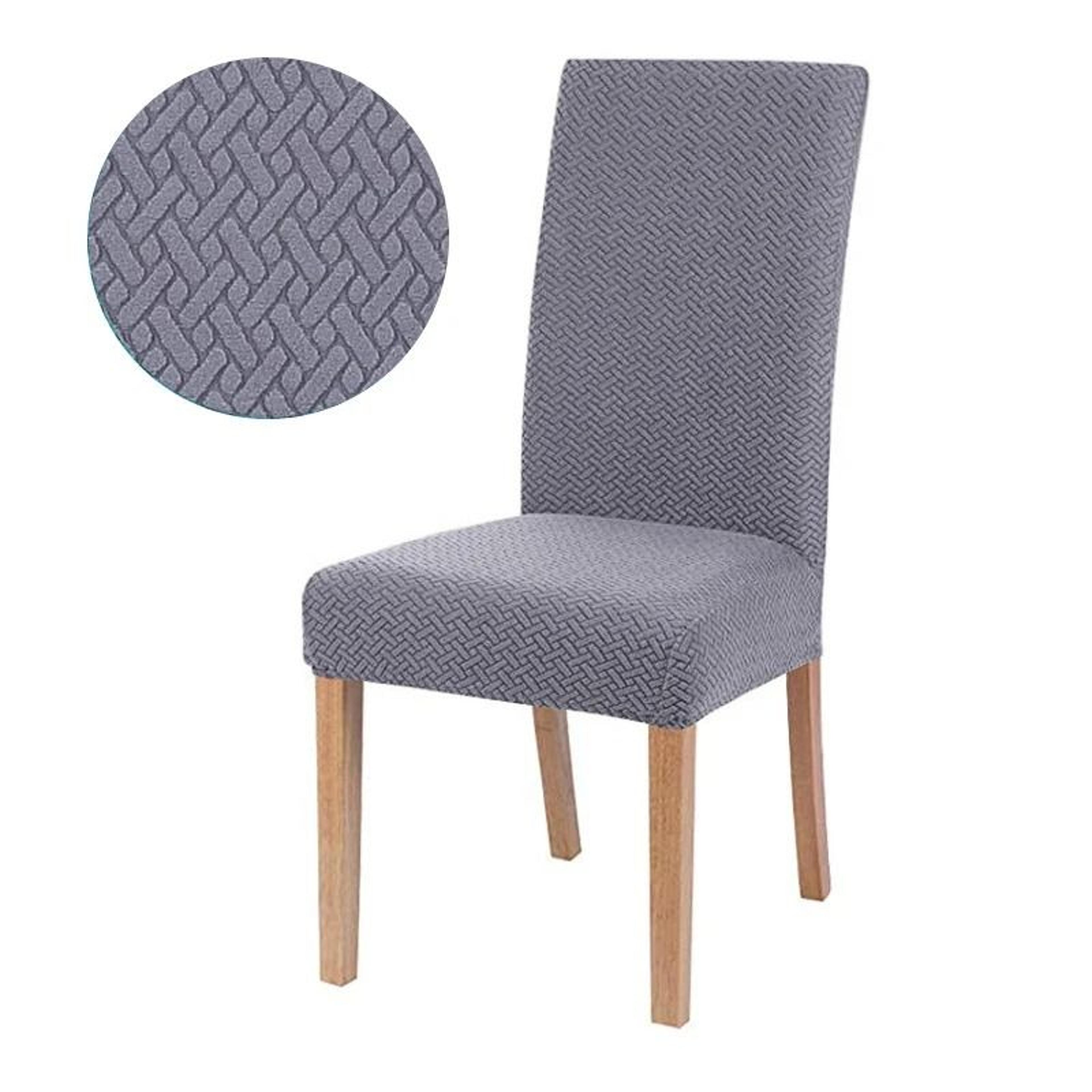 StretchFit Elastic Chair Cover Universal Dining Chair Cover Protective Stretch Seat Cover For Home 27