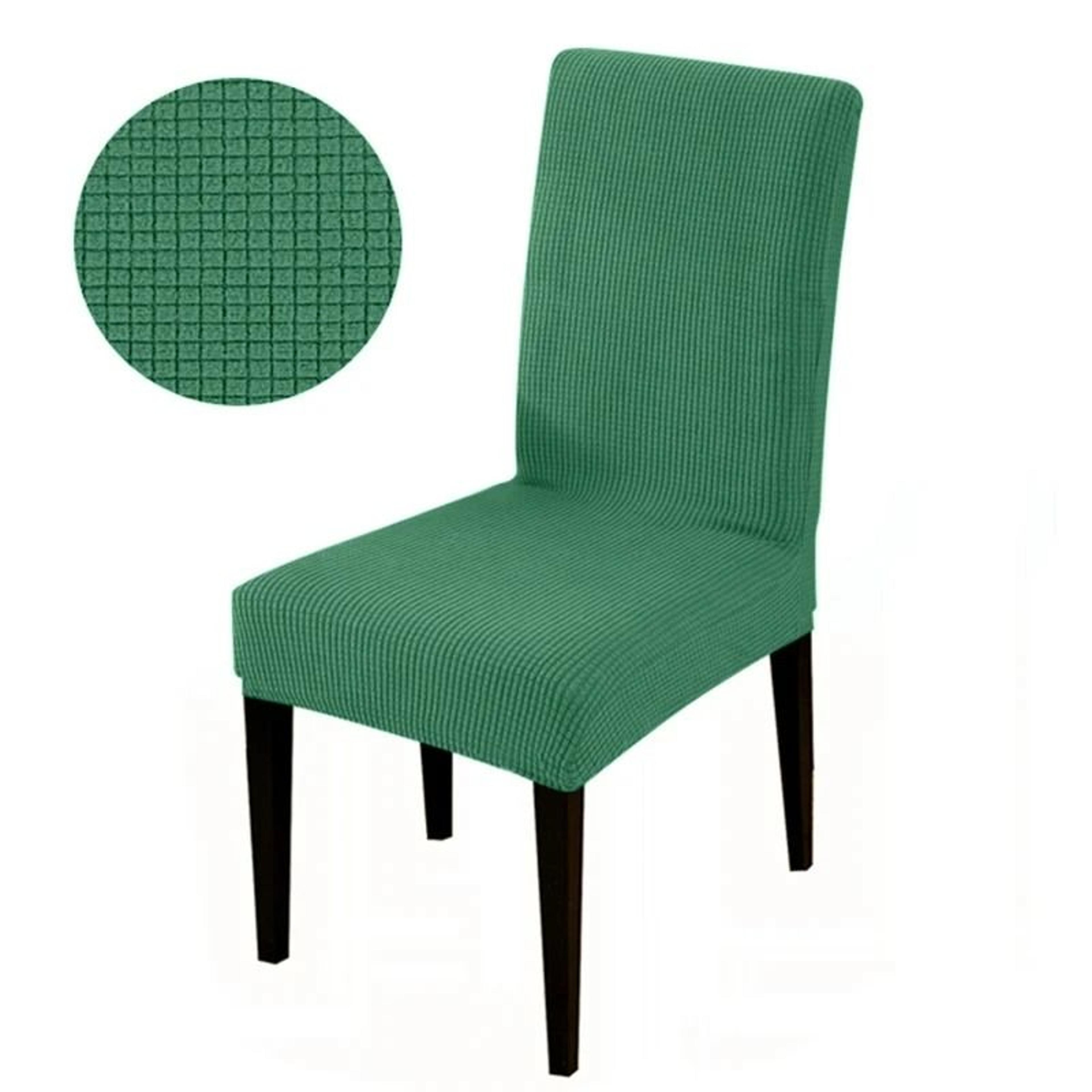 StretchFit Elastic Chair Cover Universal Dining Chair Cover Protective Stretch Seat Cover For Home 17