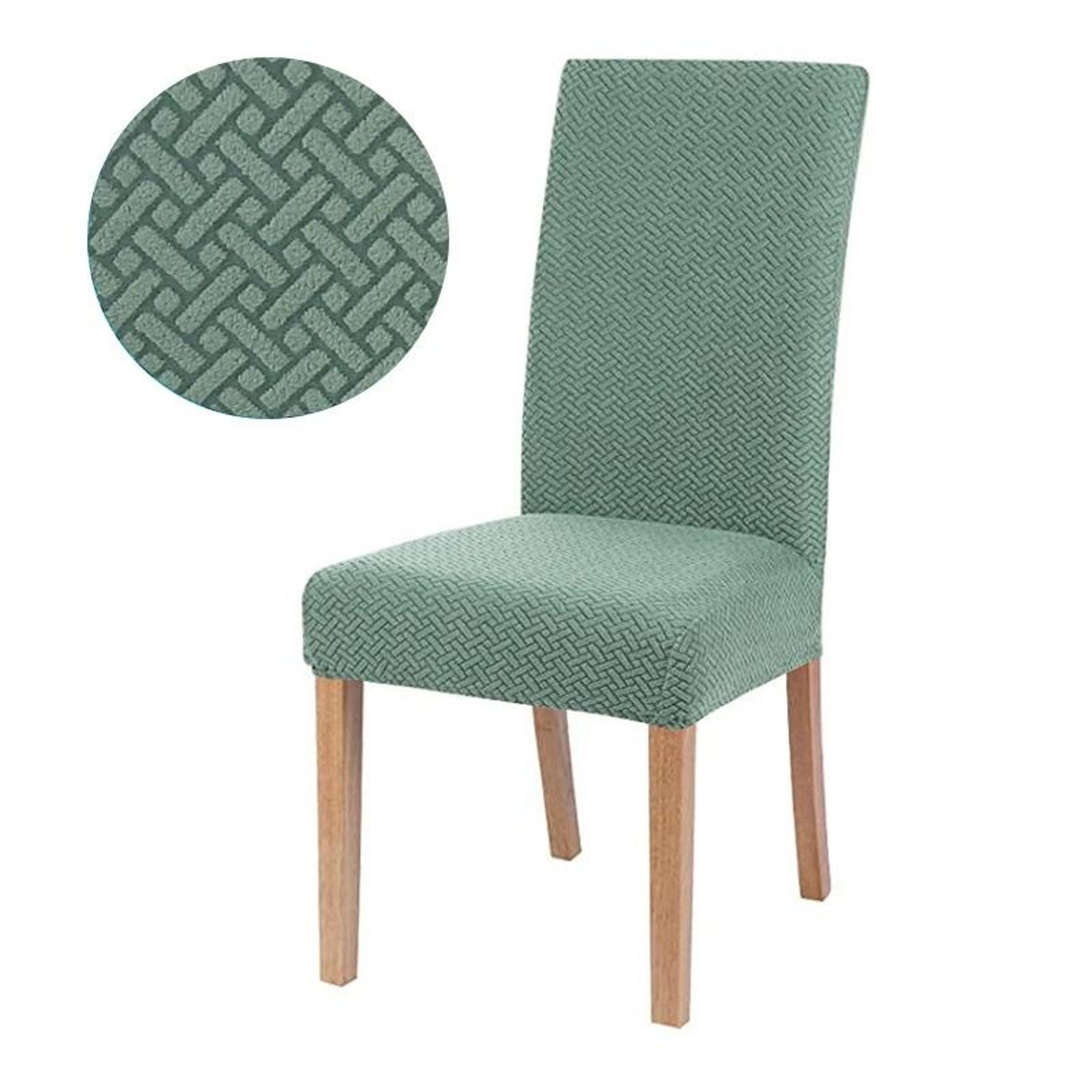StretchFit Elastic Chair Cover Universal Dining Chair Cover Protective Stretch Seat Cover For Home 22