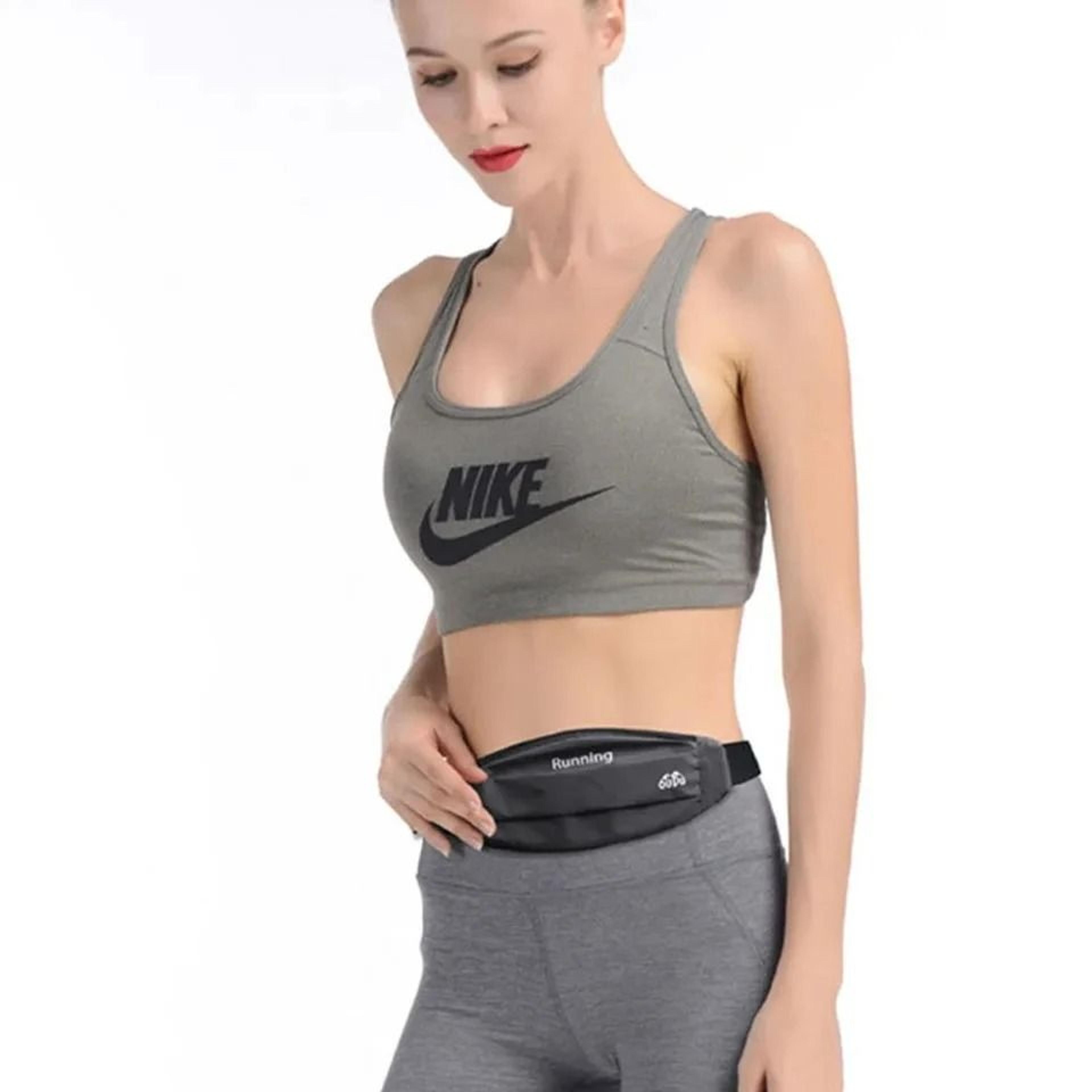 reflective running waist bag waterproof sports waist belt pack phone holder for men and women