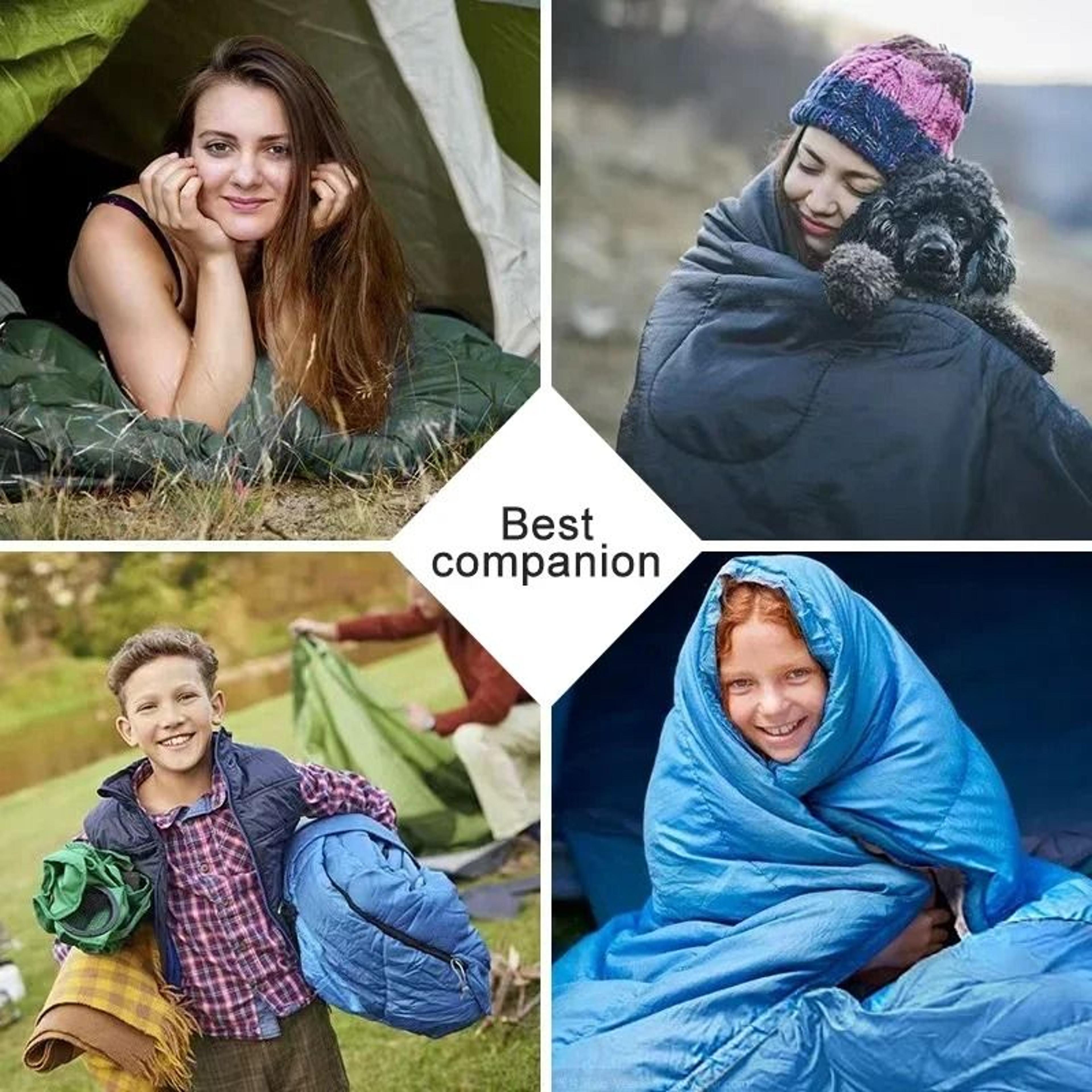 Ultralight Camping Sleeping Bag Waterproof 4 Season Sleeping Bag Warm Backpacking Outdoor Sleeping  5