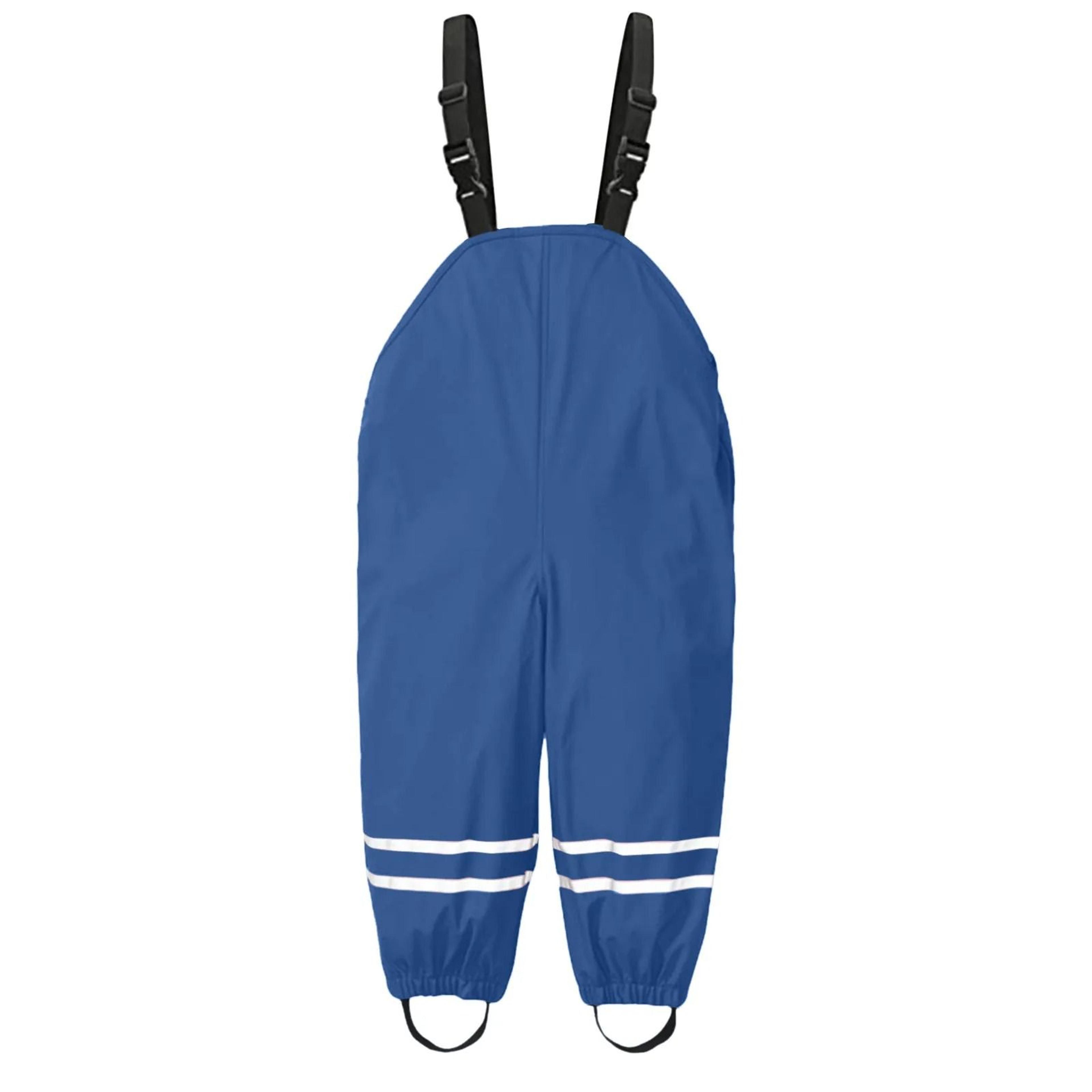 Kids Waterproof Rain Jumpsuit Breathable Toddler Rain Overalls Windproof Kids Mud Play Suit 3