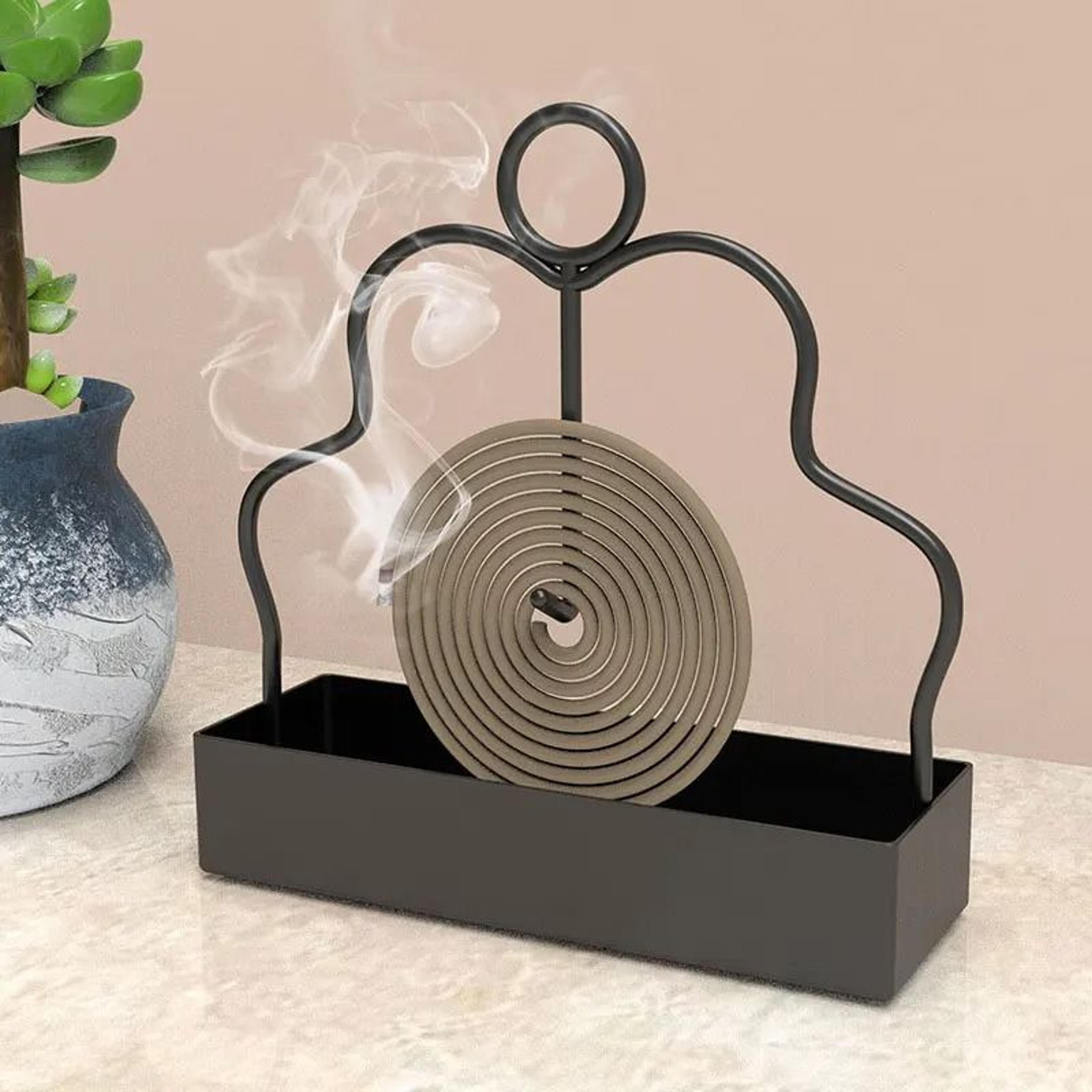 Iron Mosquito Coil Holder Rack For Safe Outdoor And Indoor Use 3
