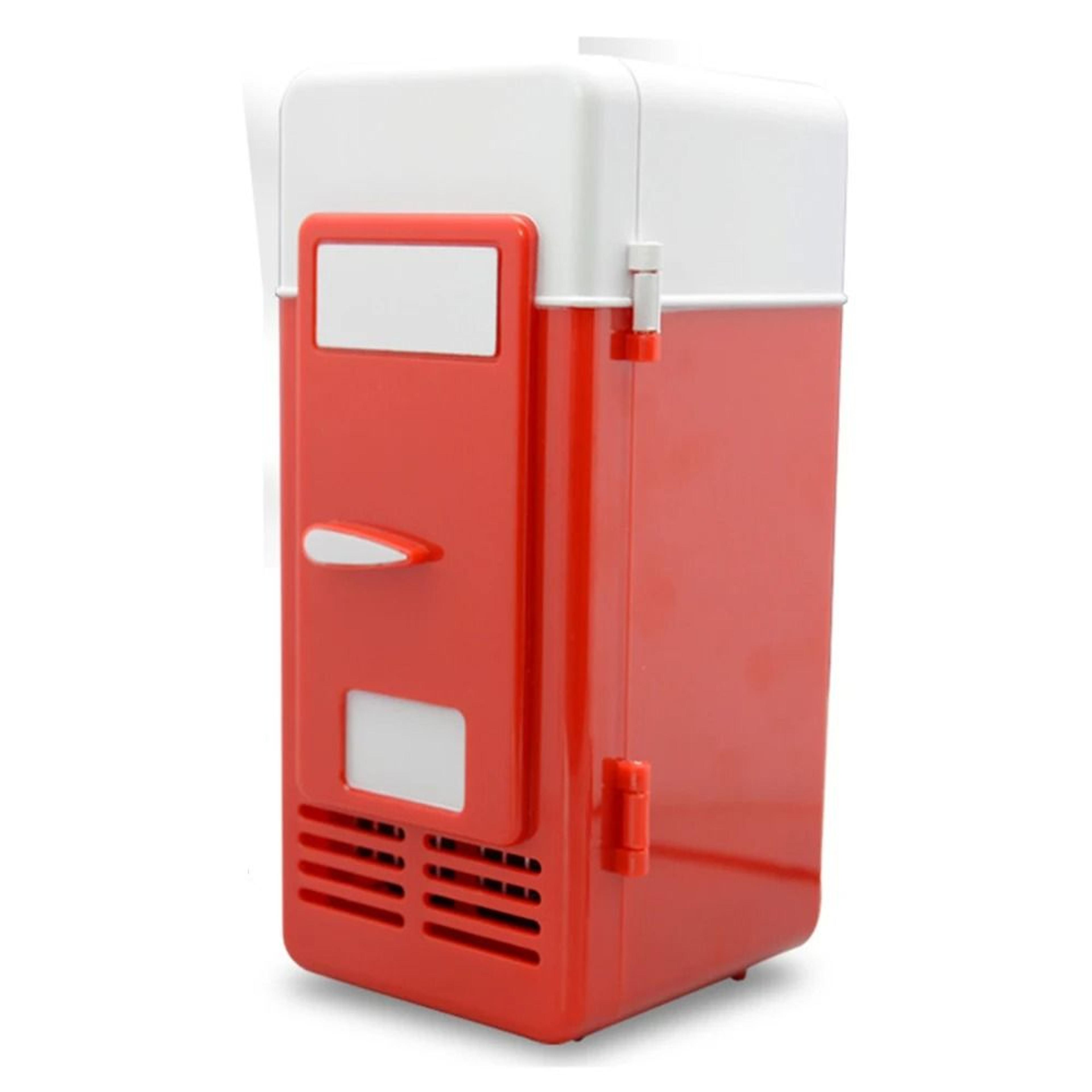 USB Mini Fridge Portable Drink Cooler And Warmer For Desk And Car 2