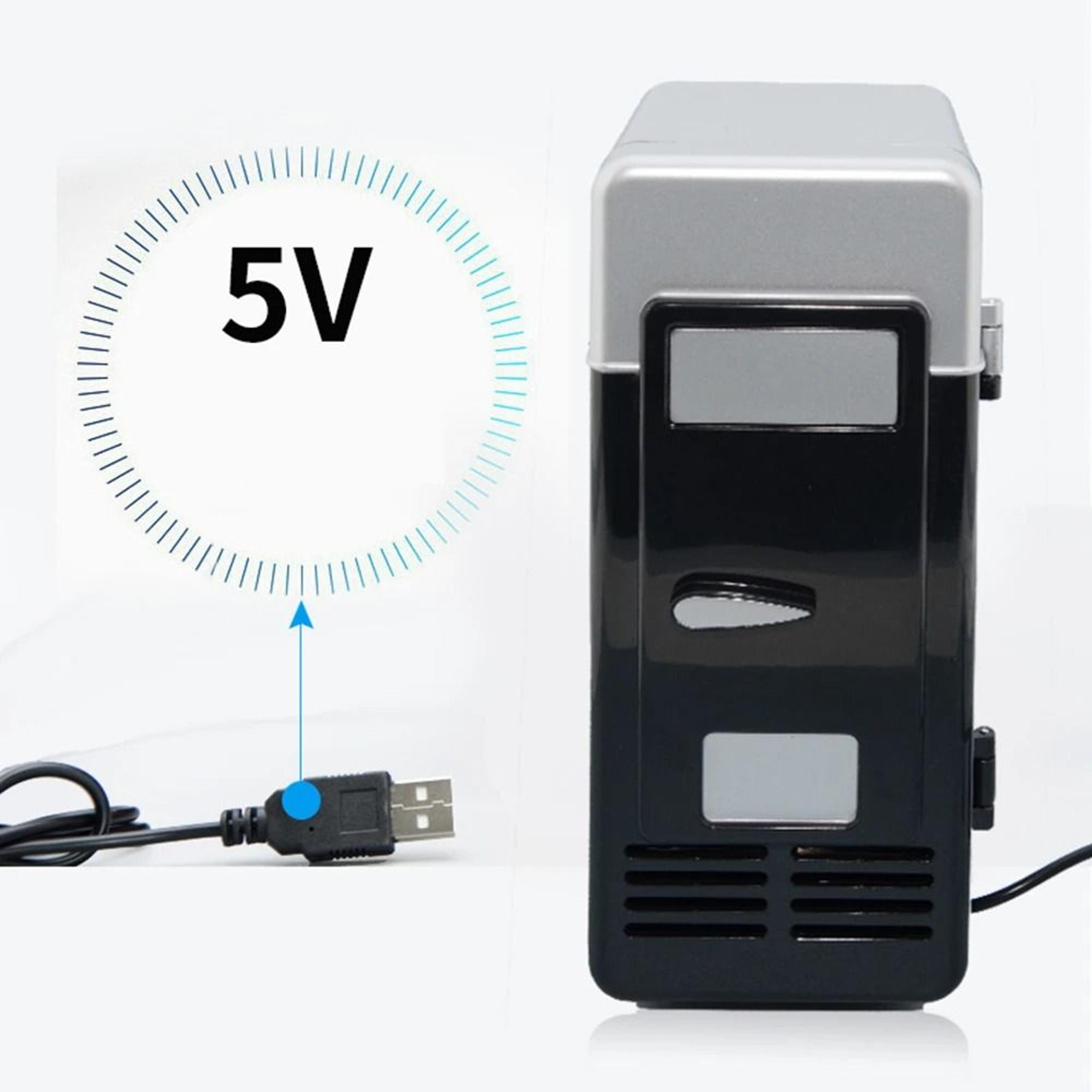 USB Mini Fridge Portable Drink Cooler And Warmer For Desk And Car 6