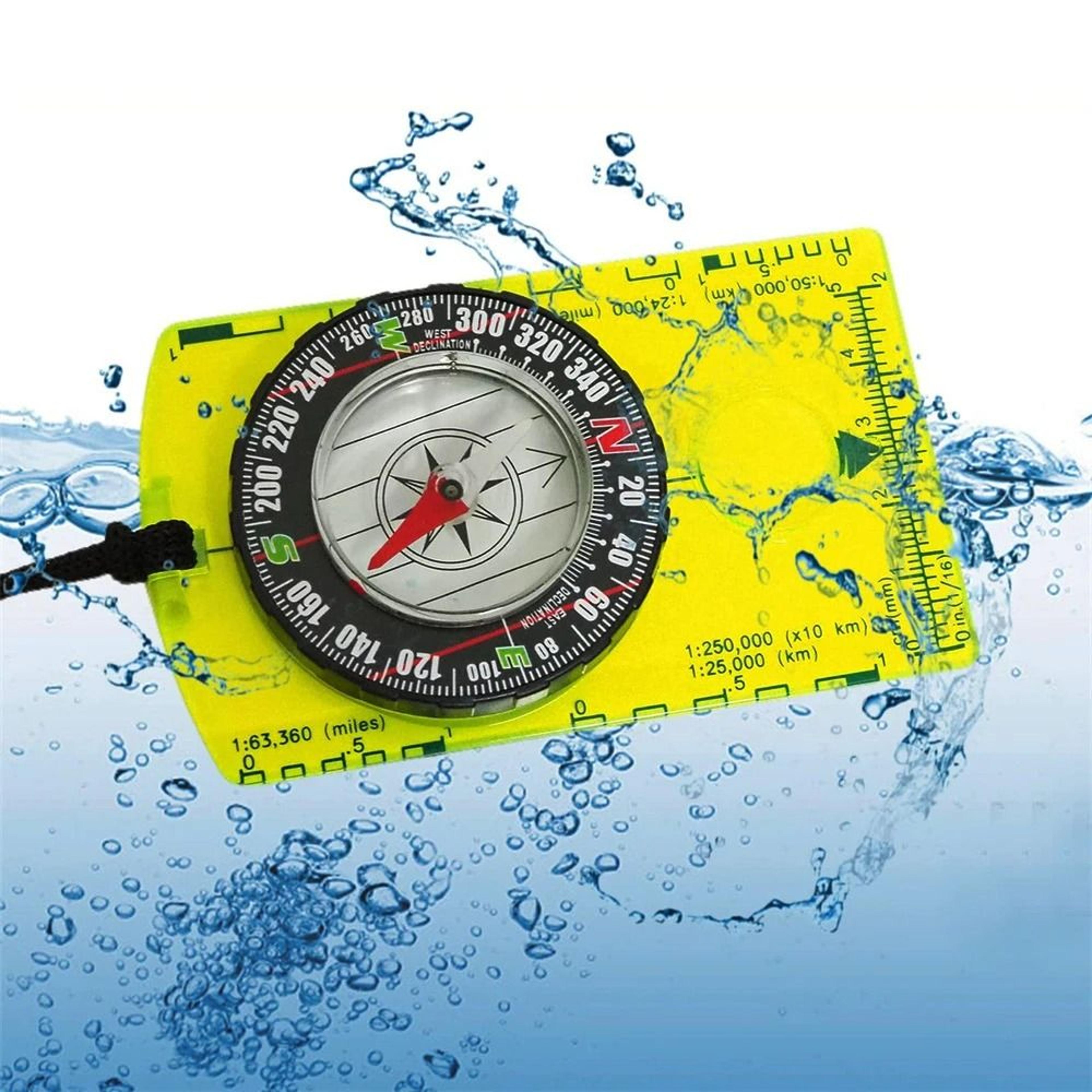 waterproof hiking compass navigation tool for camping orienteering and outdoor use