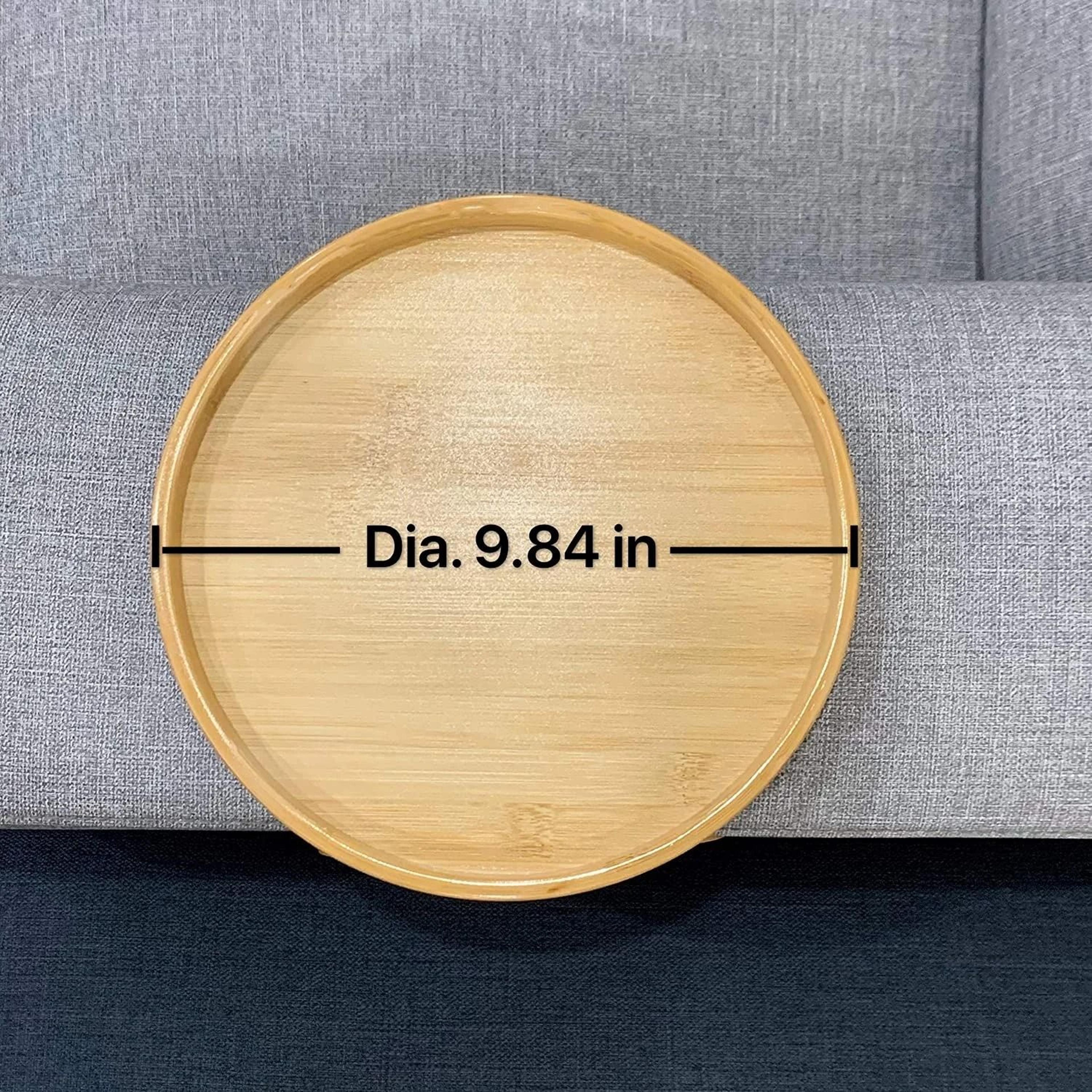 Sofa Armrest Tray Clip On Wooden Sofa Tray Couch Arm Snack Table 2