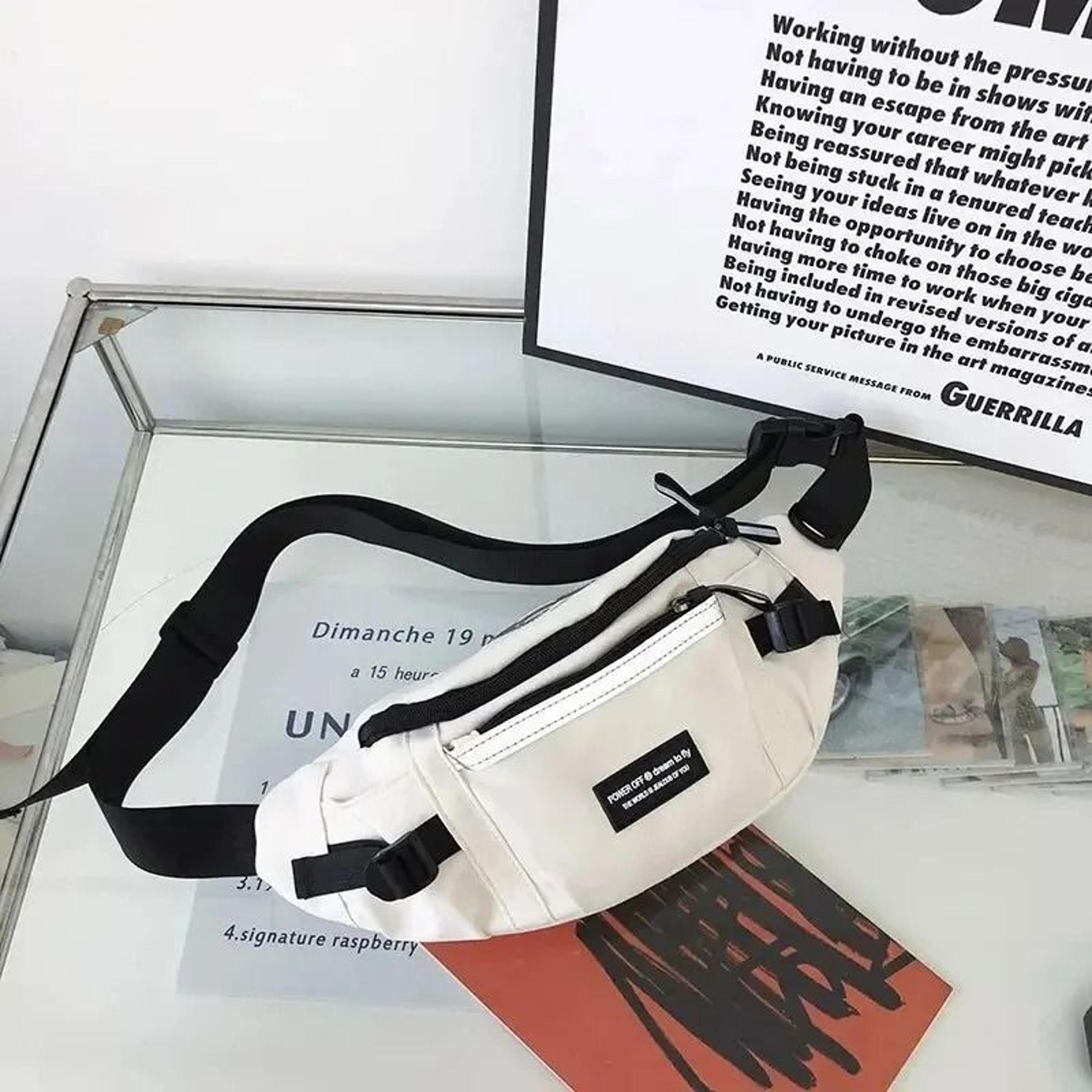 Reflective Chest Bag Harajuku Crossbody Streetwear Unisex Sling Bag 5