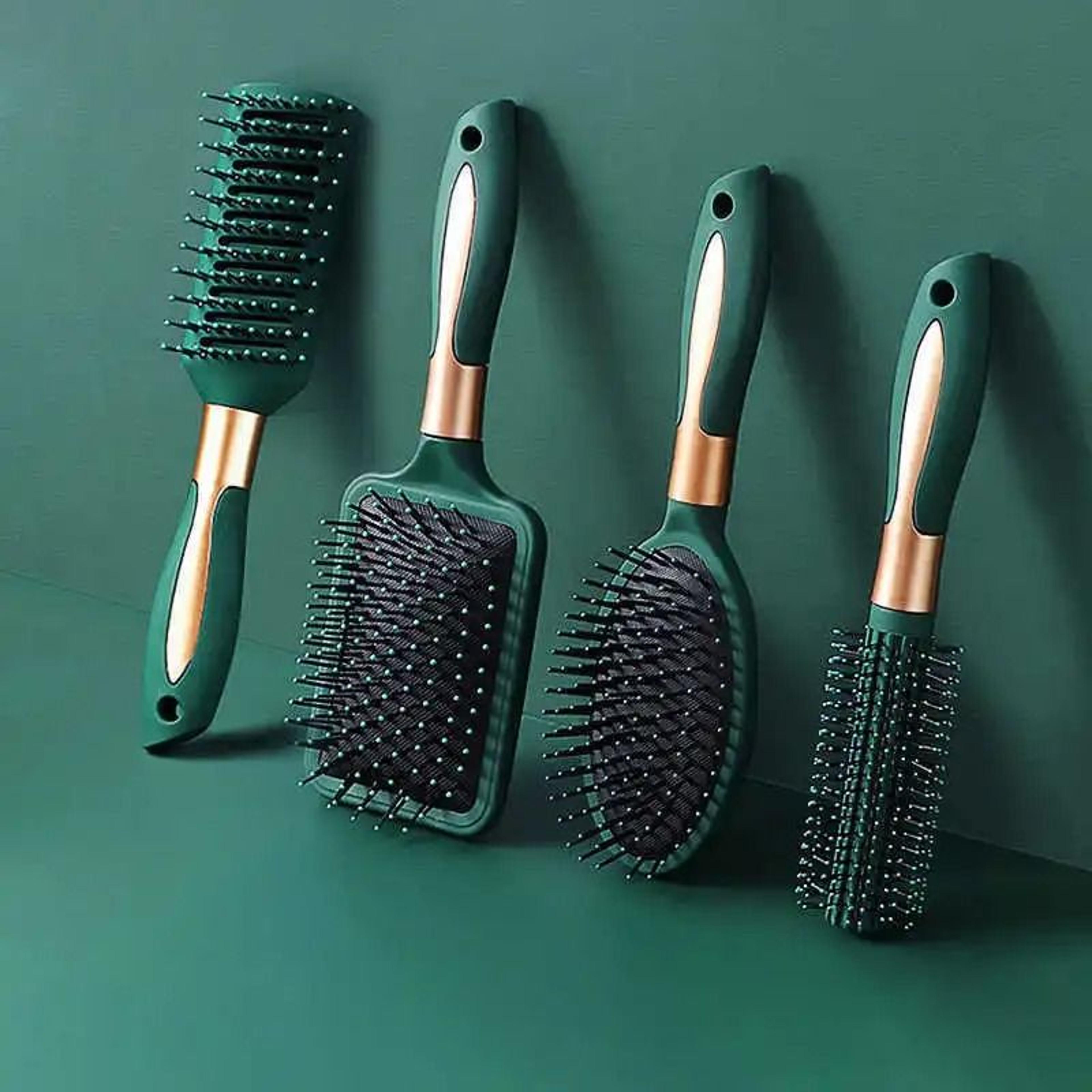 klina air cushion hair brush for scalp massage and detangling care