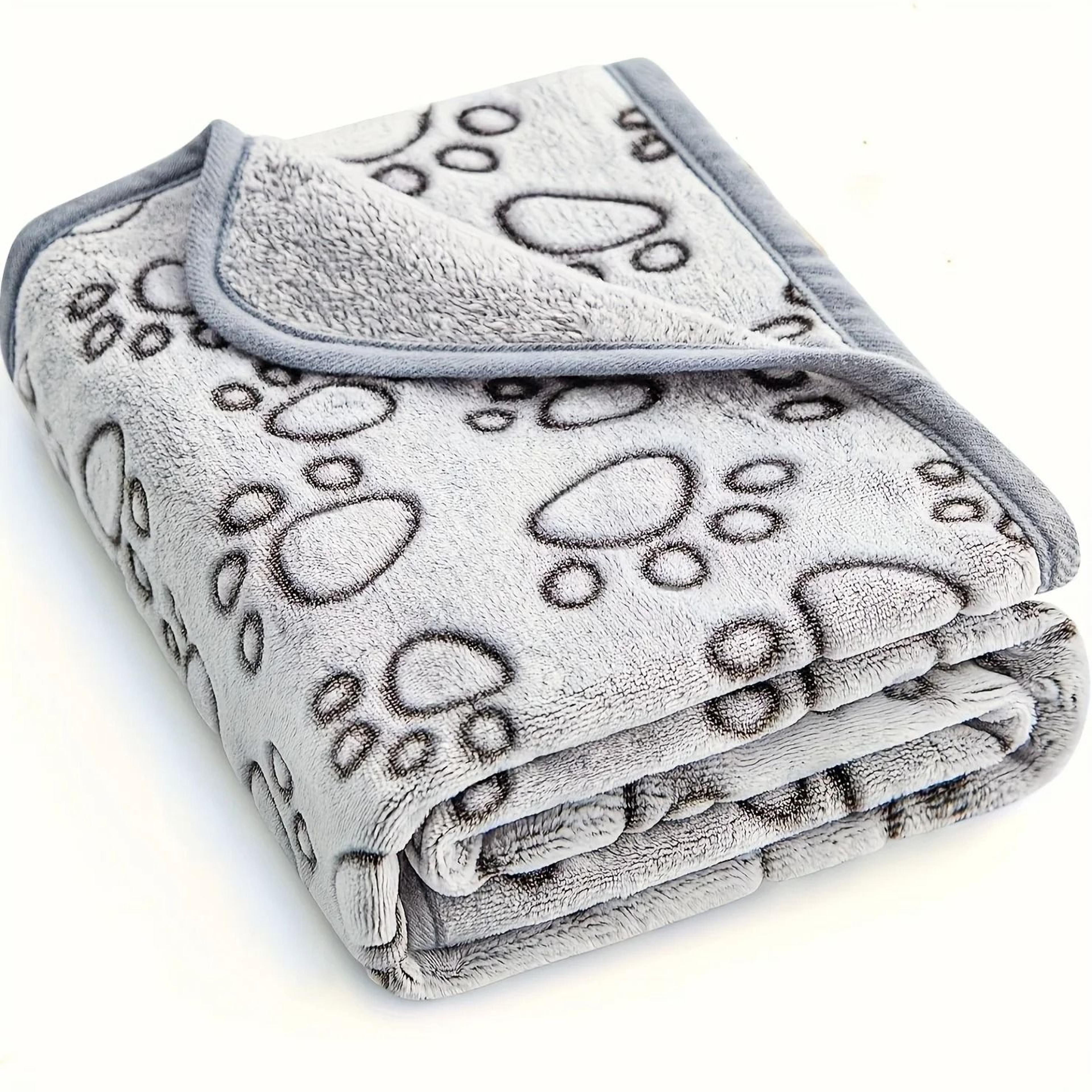 Soft Fluffy Pet Blanket Warm Dog And Cat Blanket Cute Cartoon Pet Mat 1