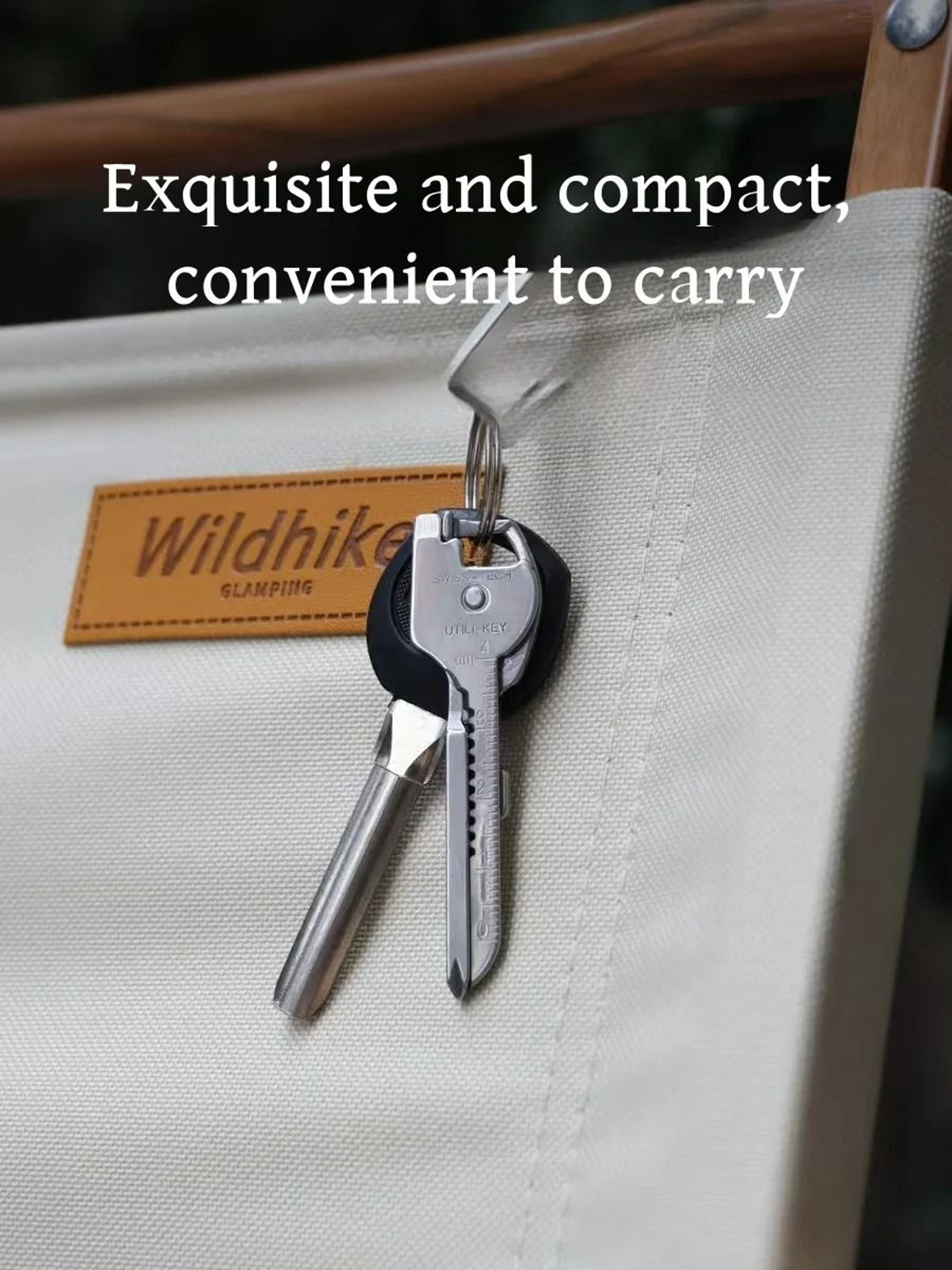 6 In 1 Multi Tool Keychain EDC Pocket Tool With Screwdriver Opener And Mini Pliers 5