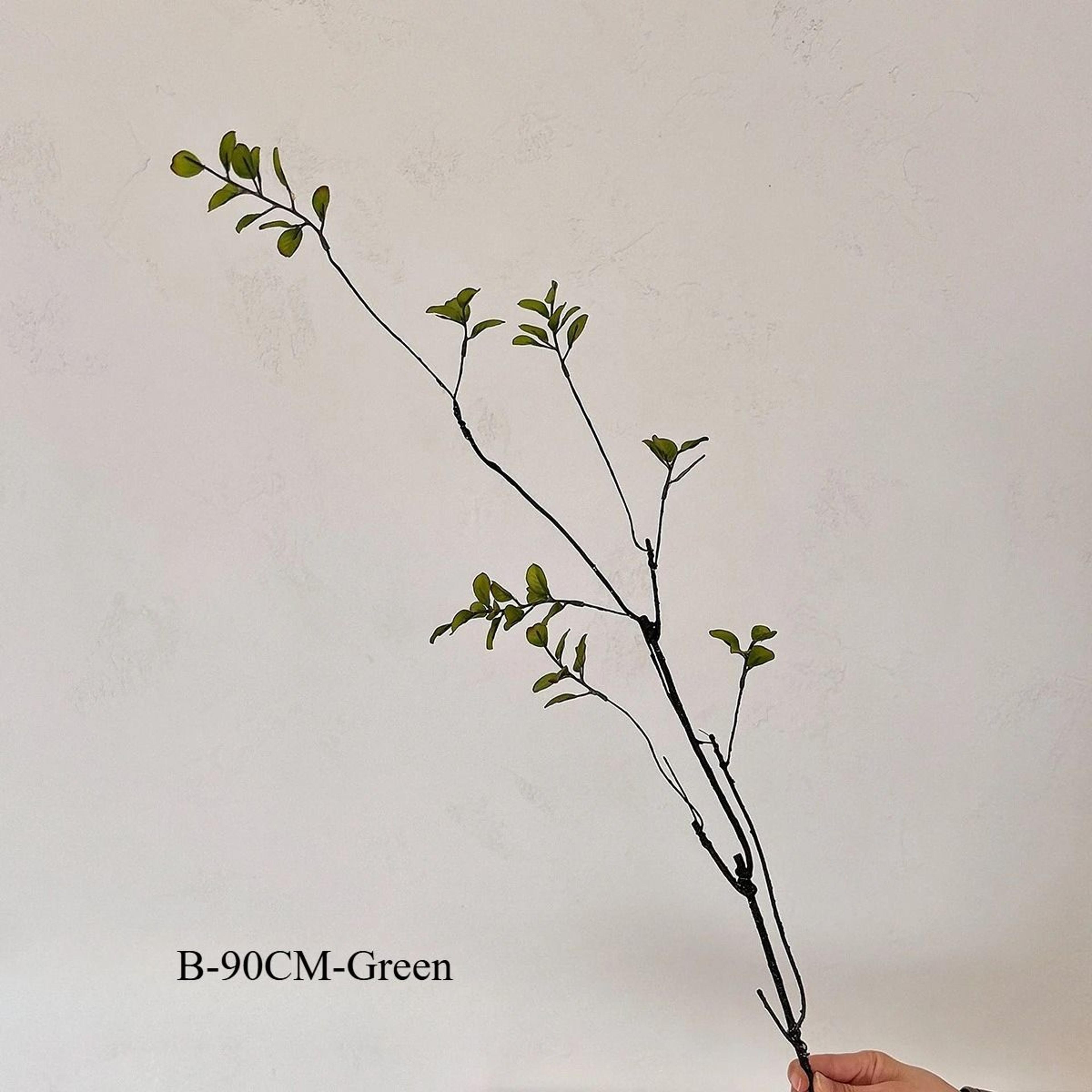 Artificial Autumn Branches Faux Fall Stems Chinese Style Vase Filler Decor 4