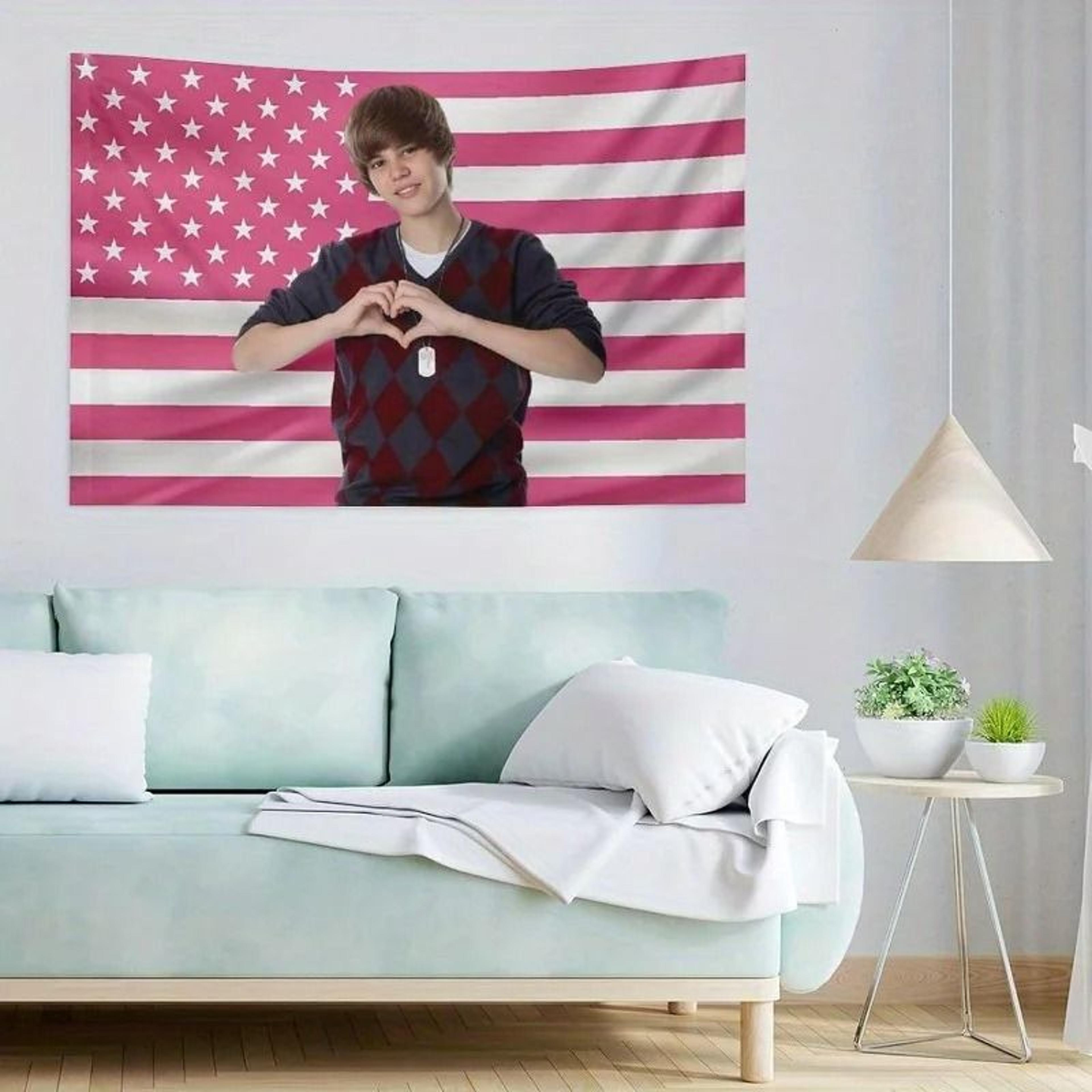American Flag Celebrity Wall Banner Patriotic Fabric Tapestry Decor 4