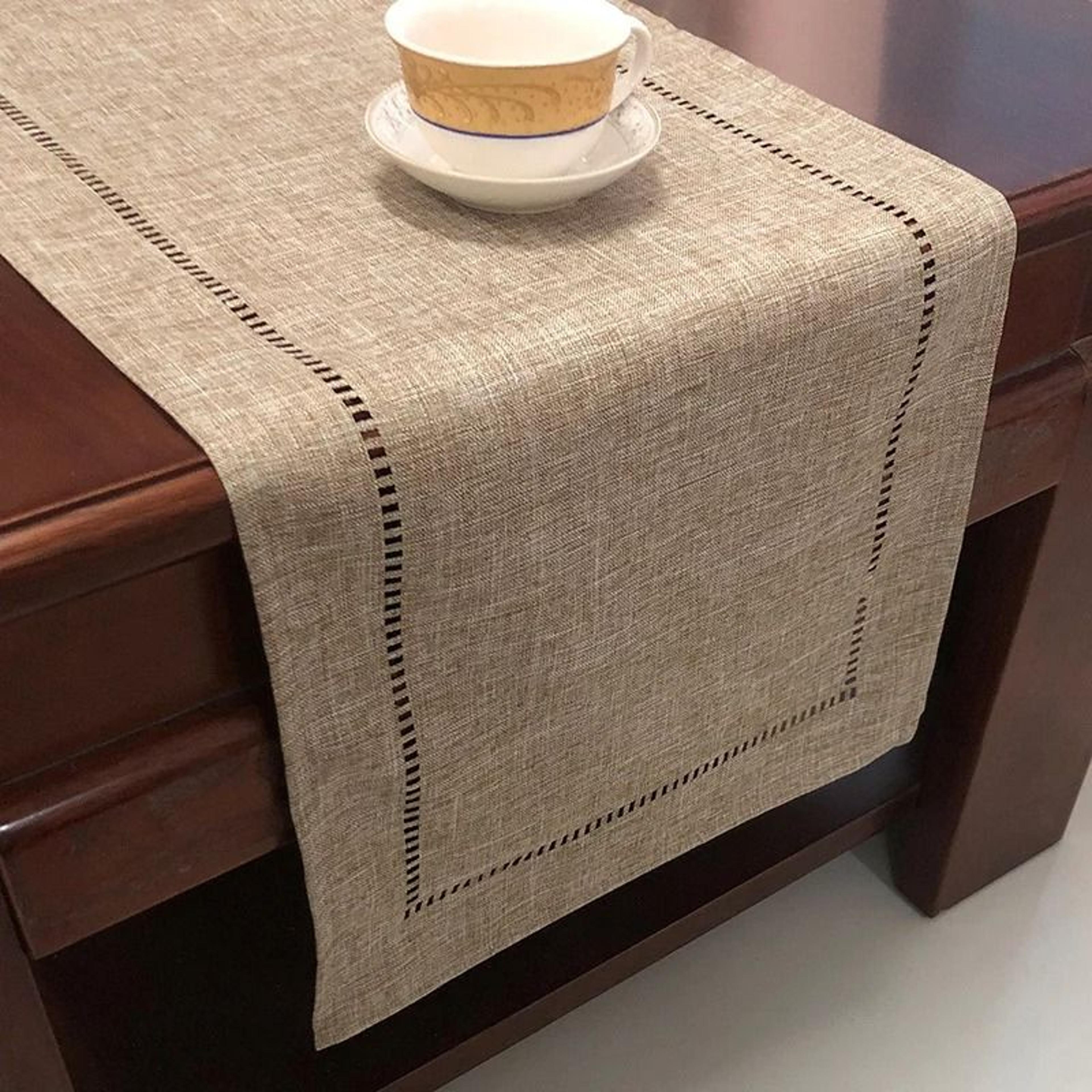 Basic Linen Table Runner Minimalist Dining Table Decor For Kitchen And Events 3