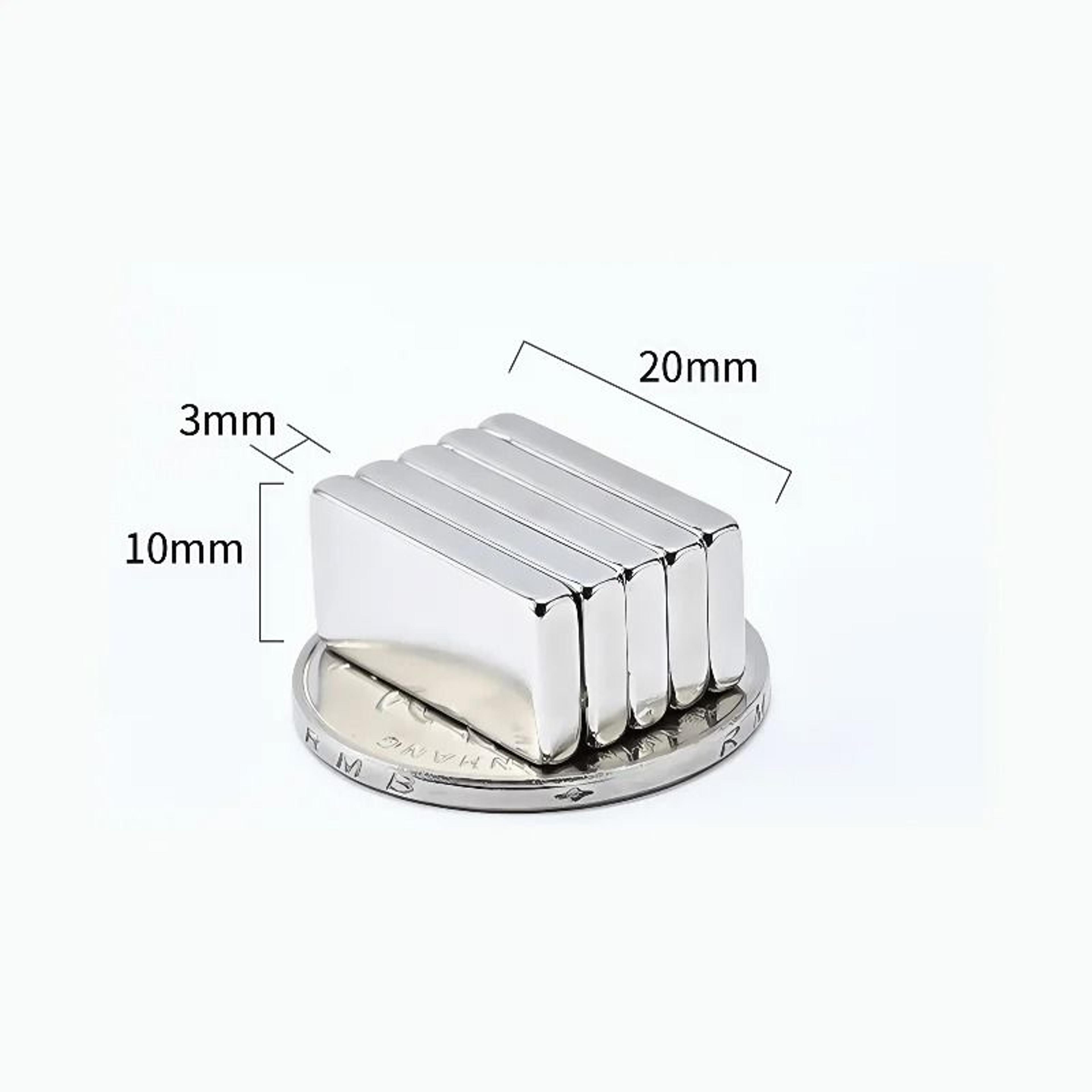 N52 Strong Neodymium Square Magnets Small Powerful Refrigerator And Office Magnets Set 13