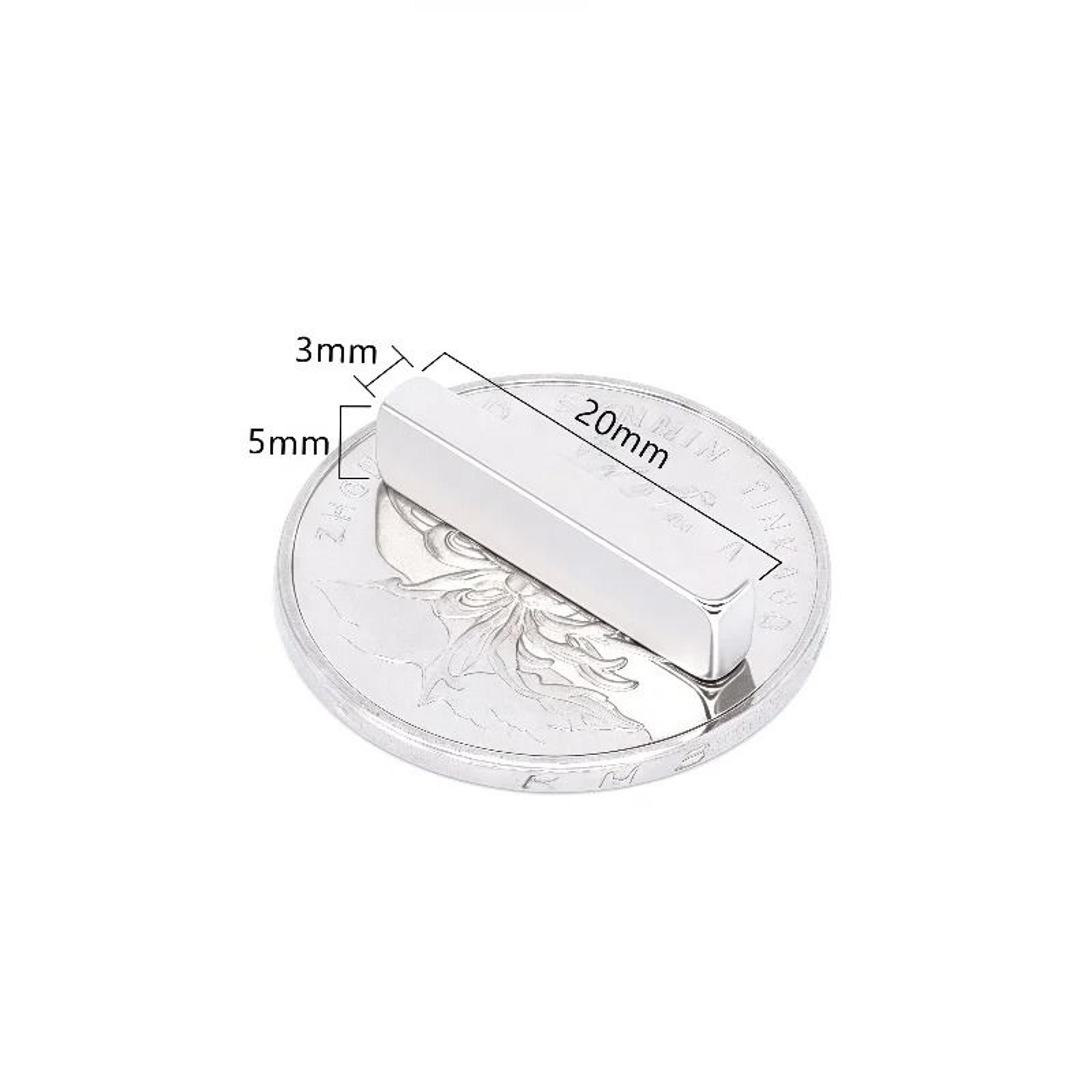 N52 Strong Neodymium Square Magnets Small Powerful Refrigerator And Office Magnets Set 9