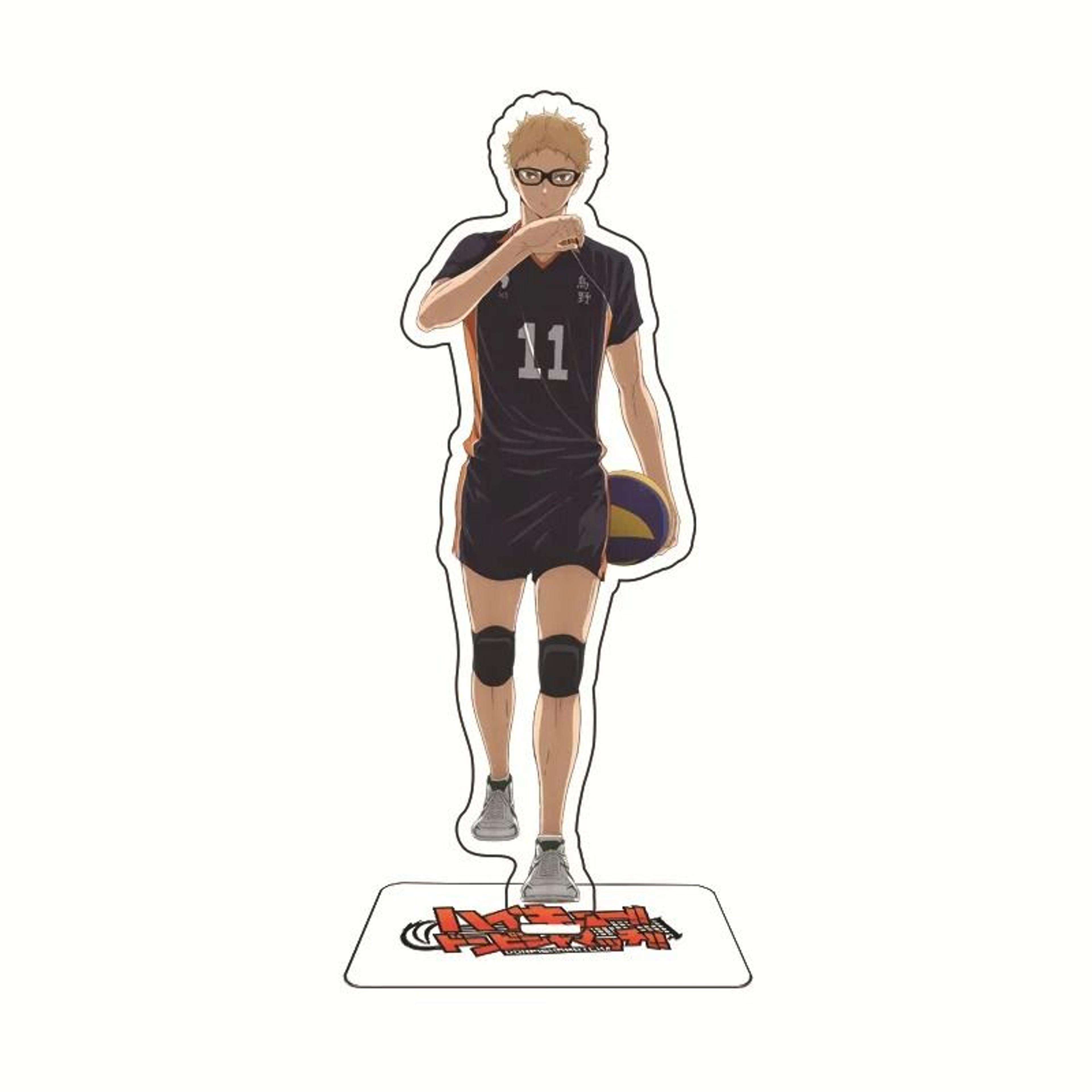 haikyuu acrylic stand figure volleyball anime desk decor display