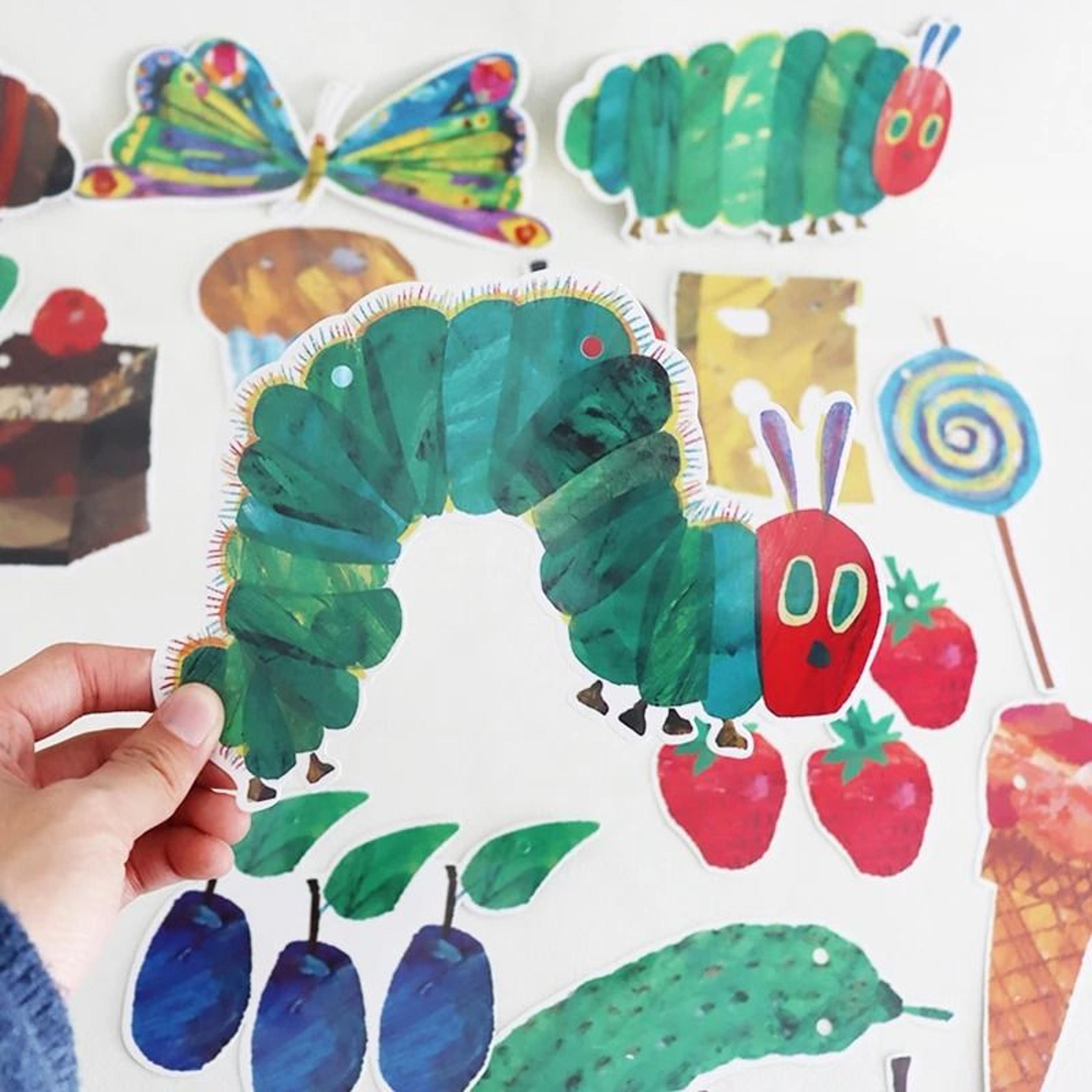 caterpillar themed party banner classroom decoration kids garland set