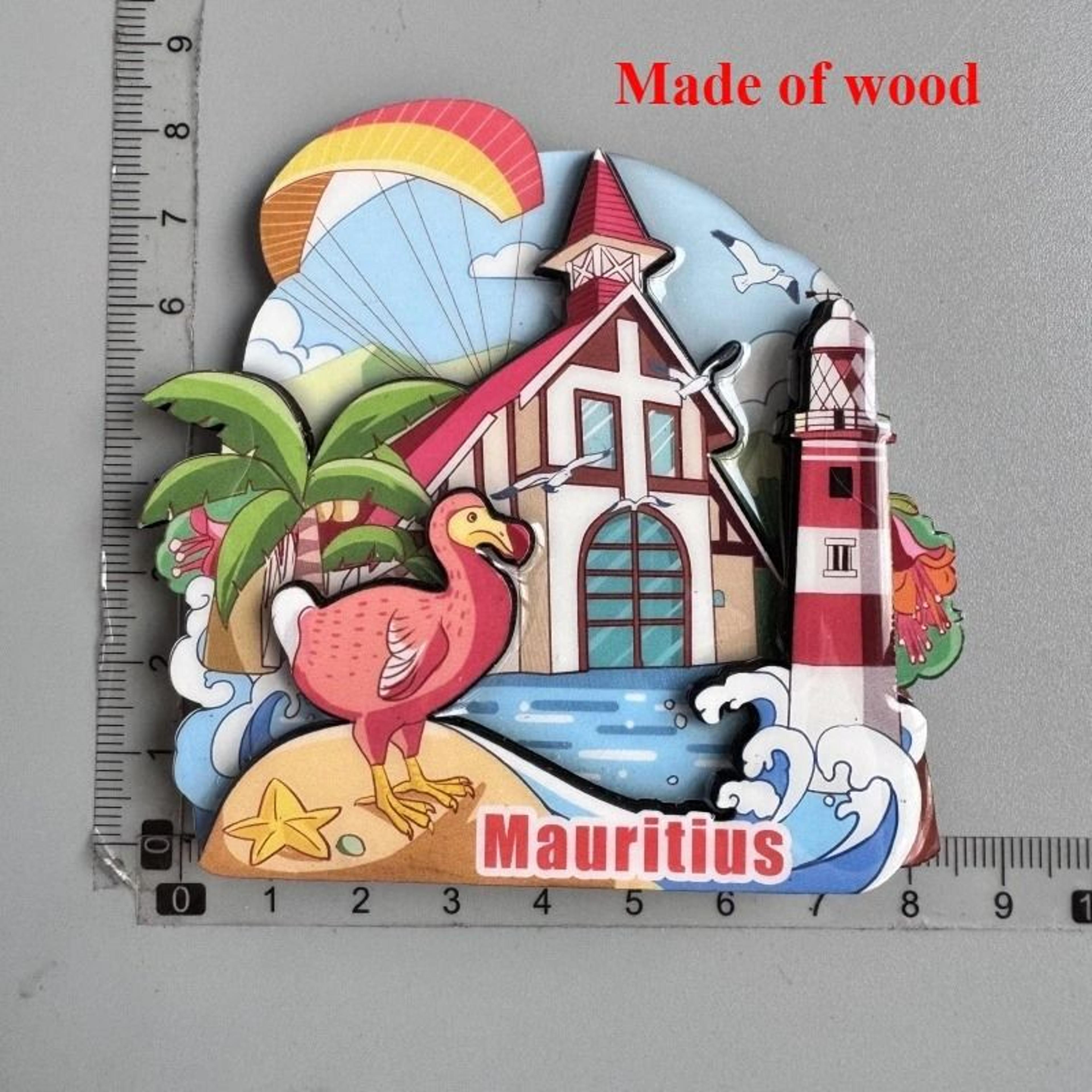 Mauritius Fridge Magnet Dodo Travel Souvenir Decorative Collection 10