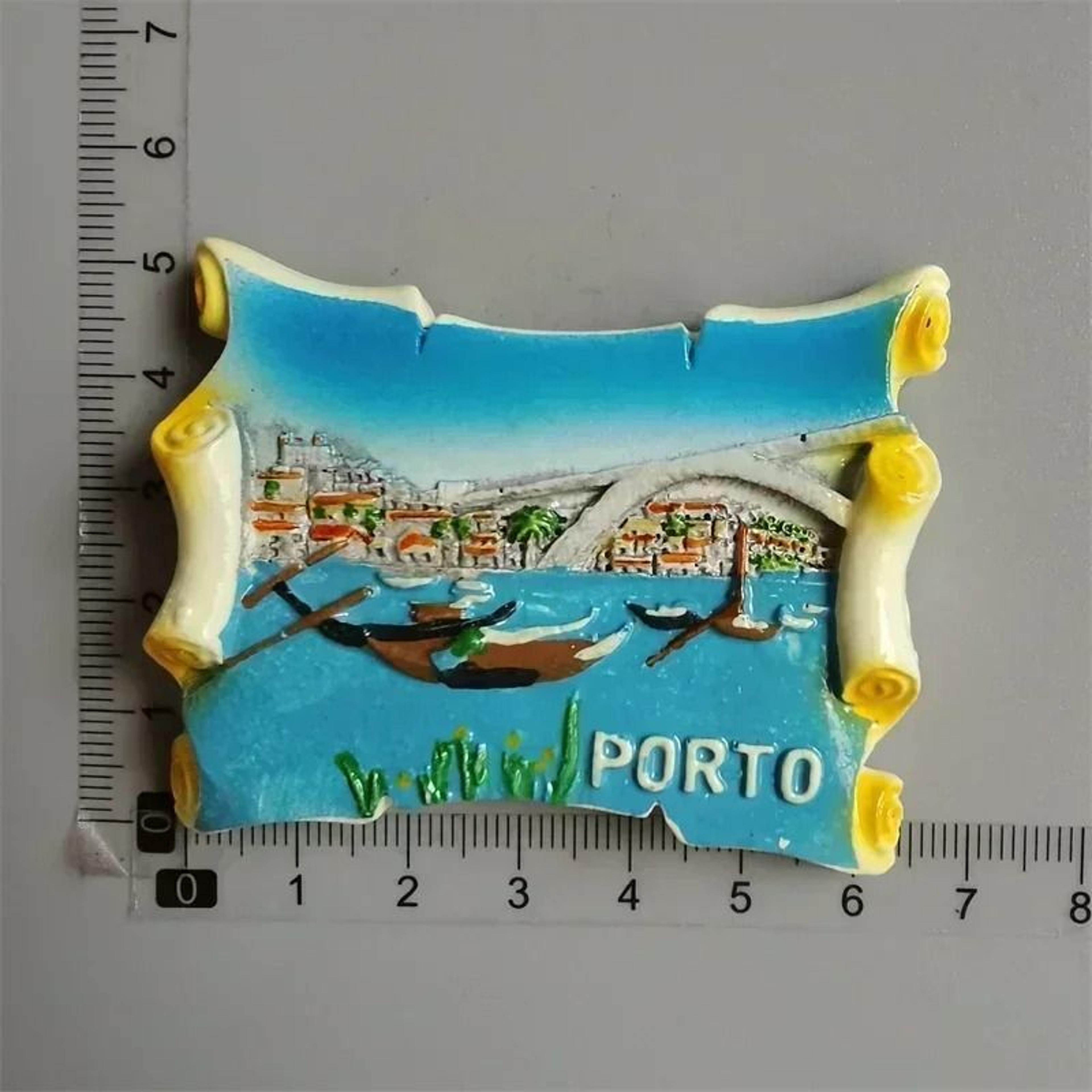 Portugal Souvenir Fridge Magnet Resin Travel Collectible Home Decor 8