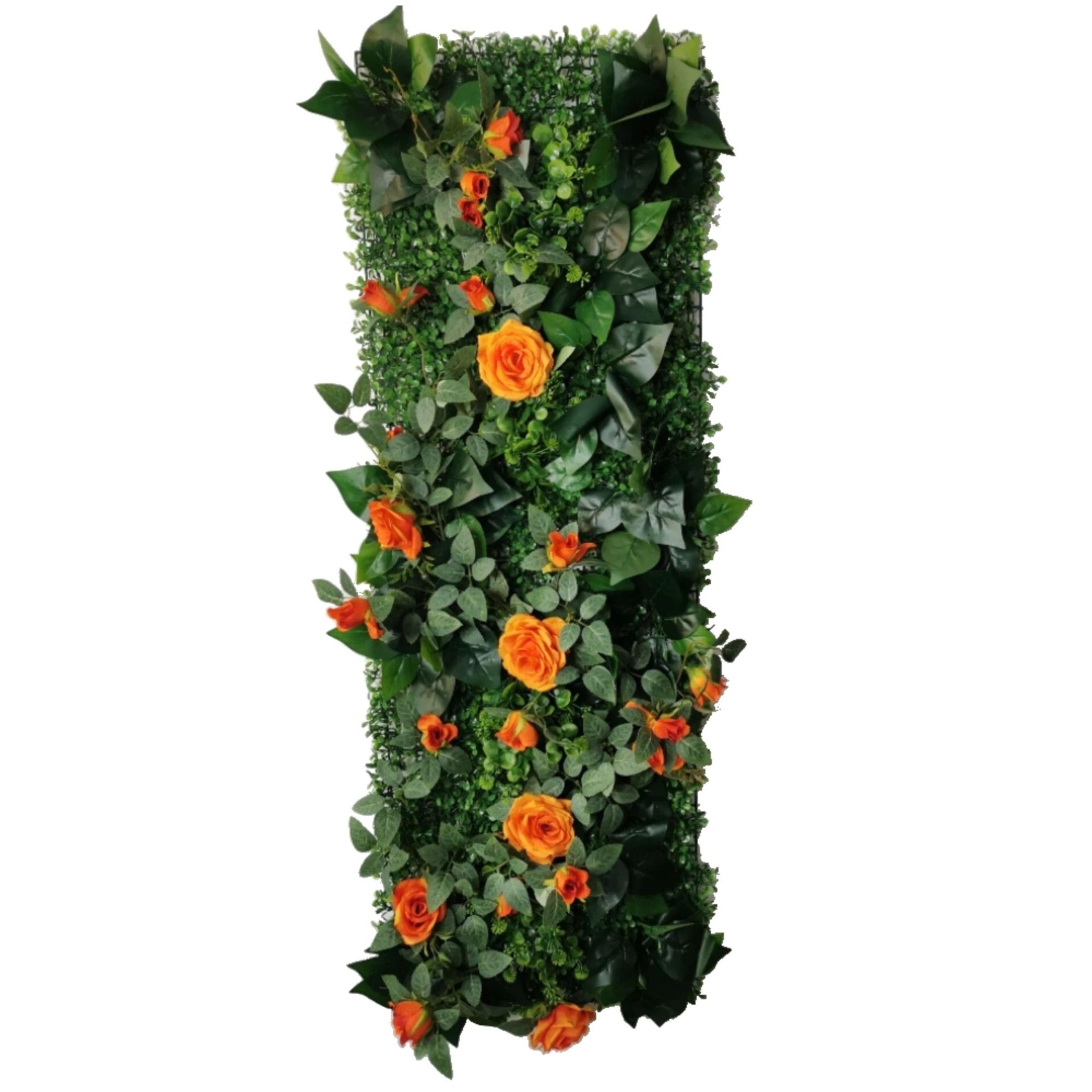 Artificial Green Wall Panel Fake Grass Moss Decor For Indoor Outdoor Spaces 4