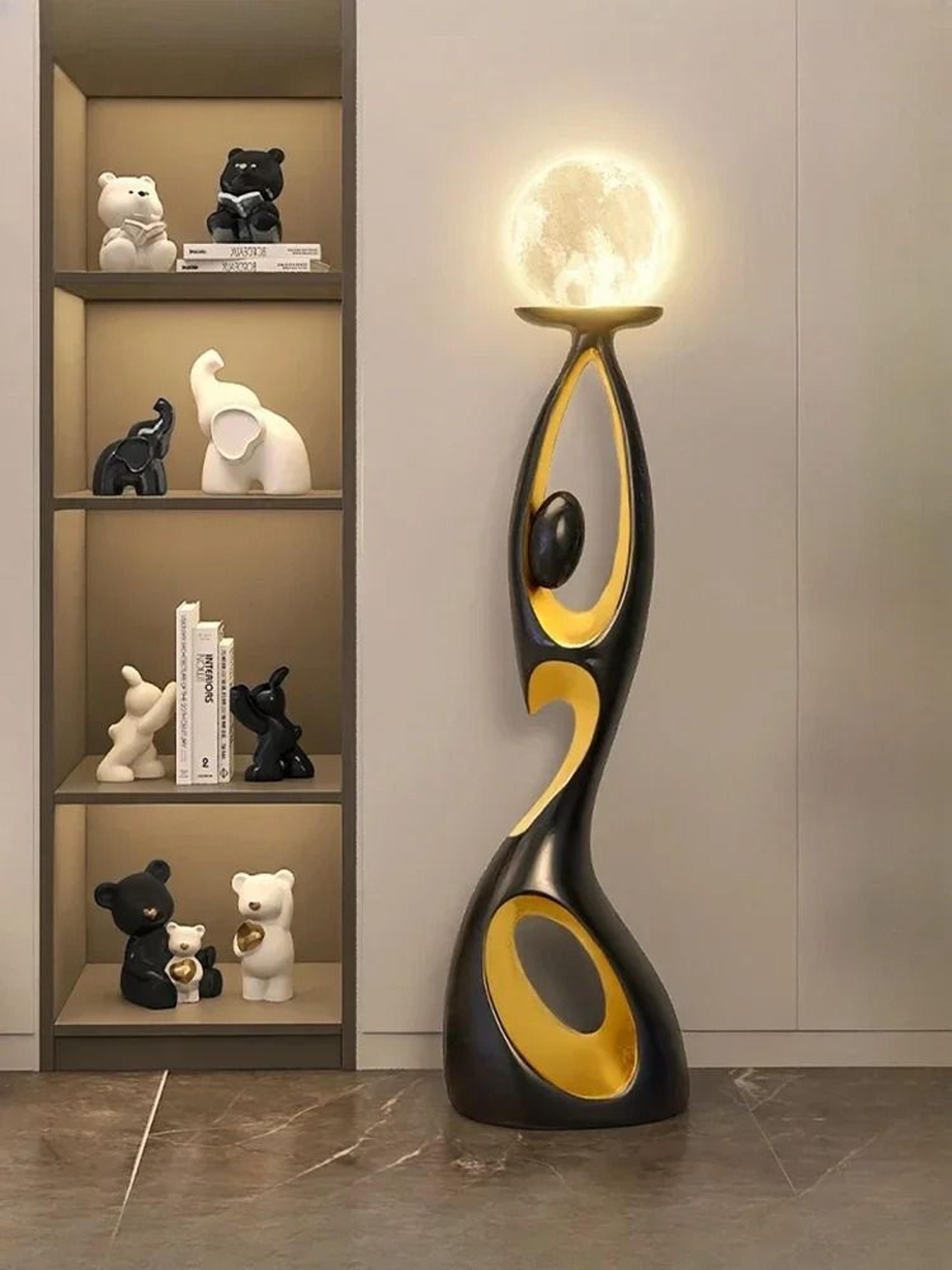 Abstract Dancing Figure Sculpture Modern Nordic Home Decor Living Room Statue 6