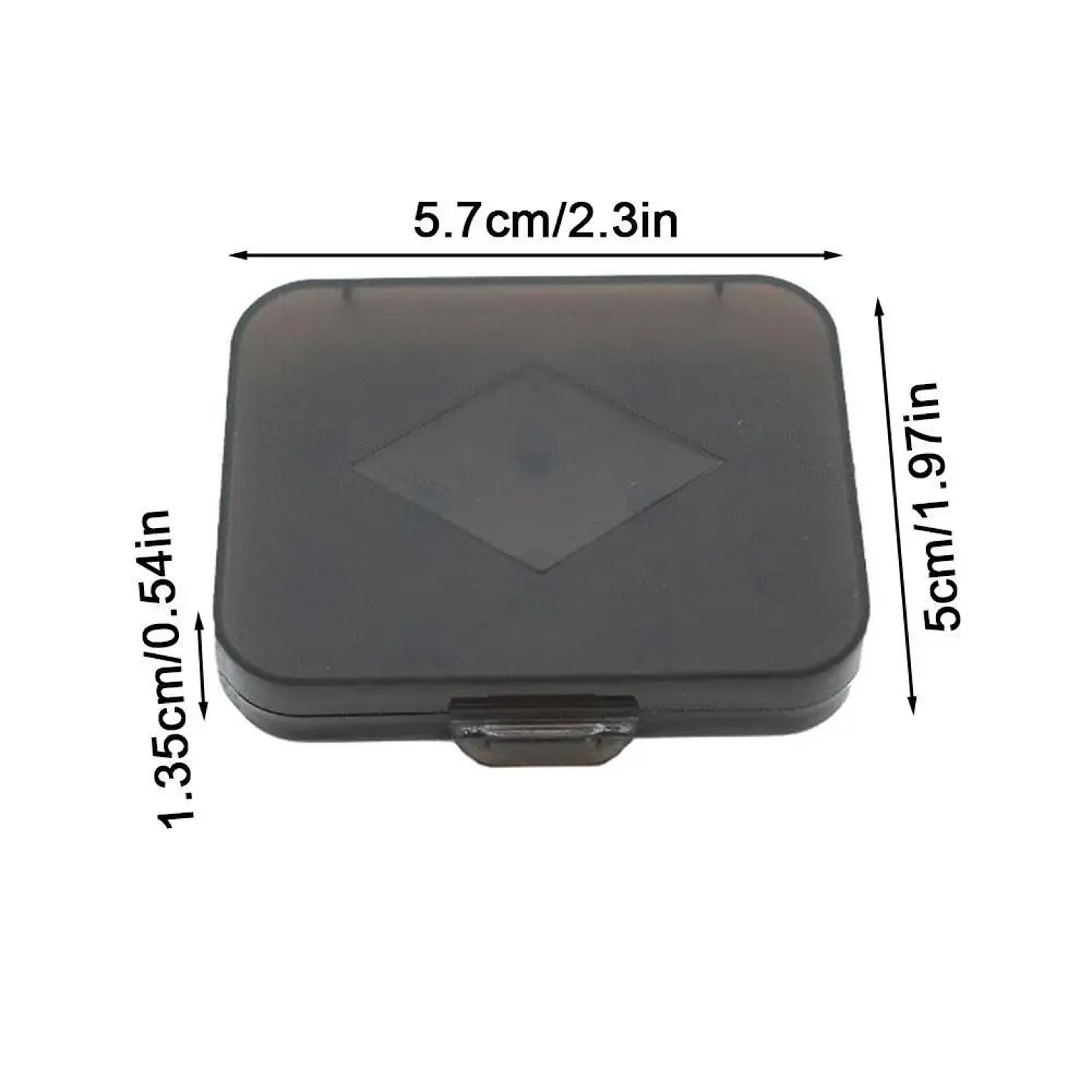 Portable Silicone Earbud Storage Case Transparent Eartip Organizer Box 3