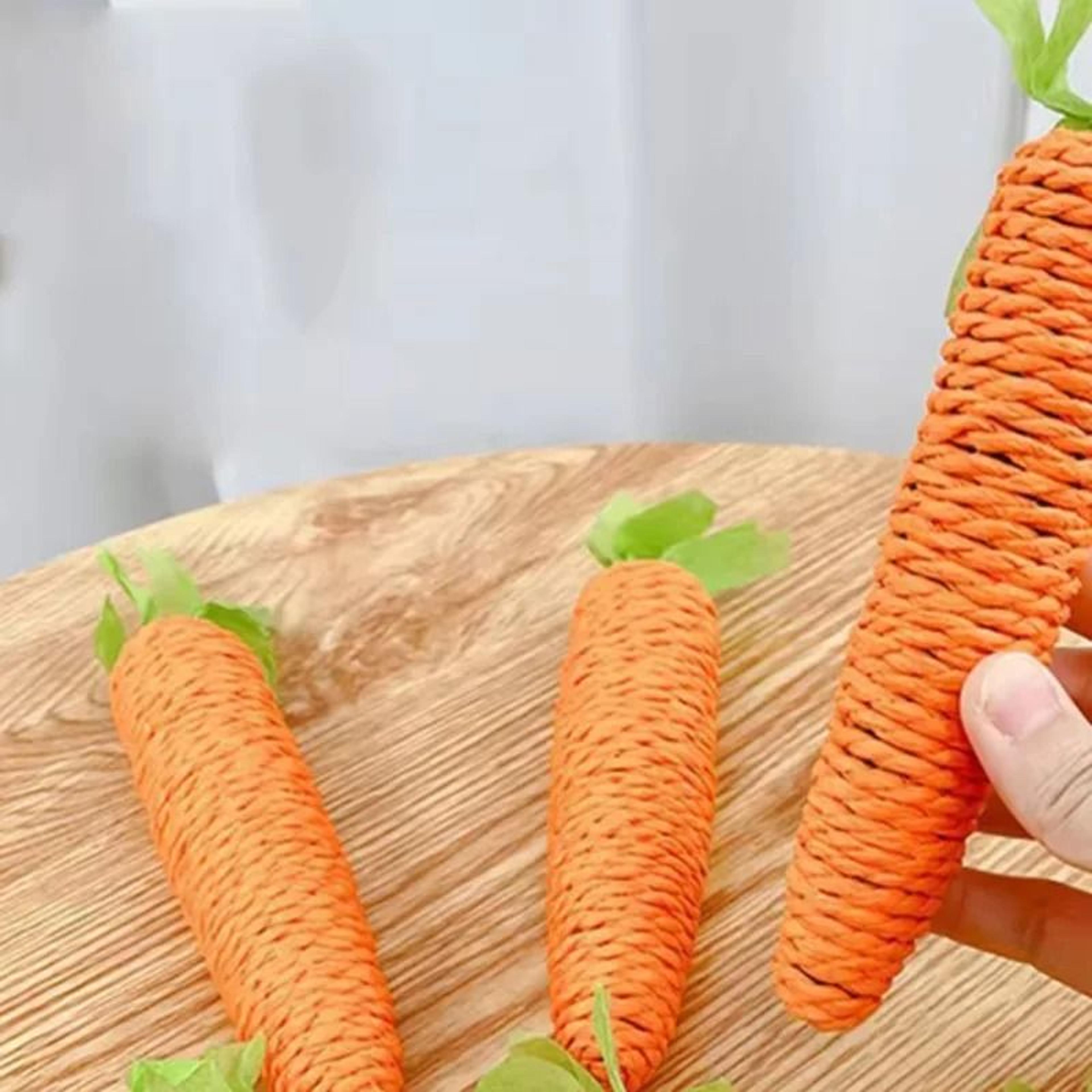 Interactive Carrot Cat Toy Bite Resistant Scratching And Chew Toy For Indoor Cats 5