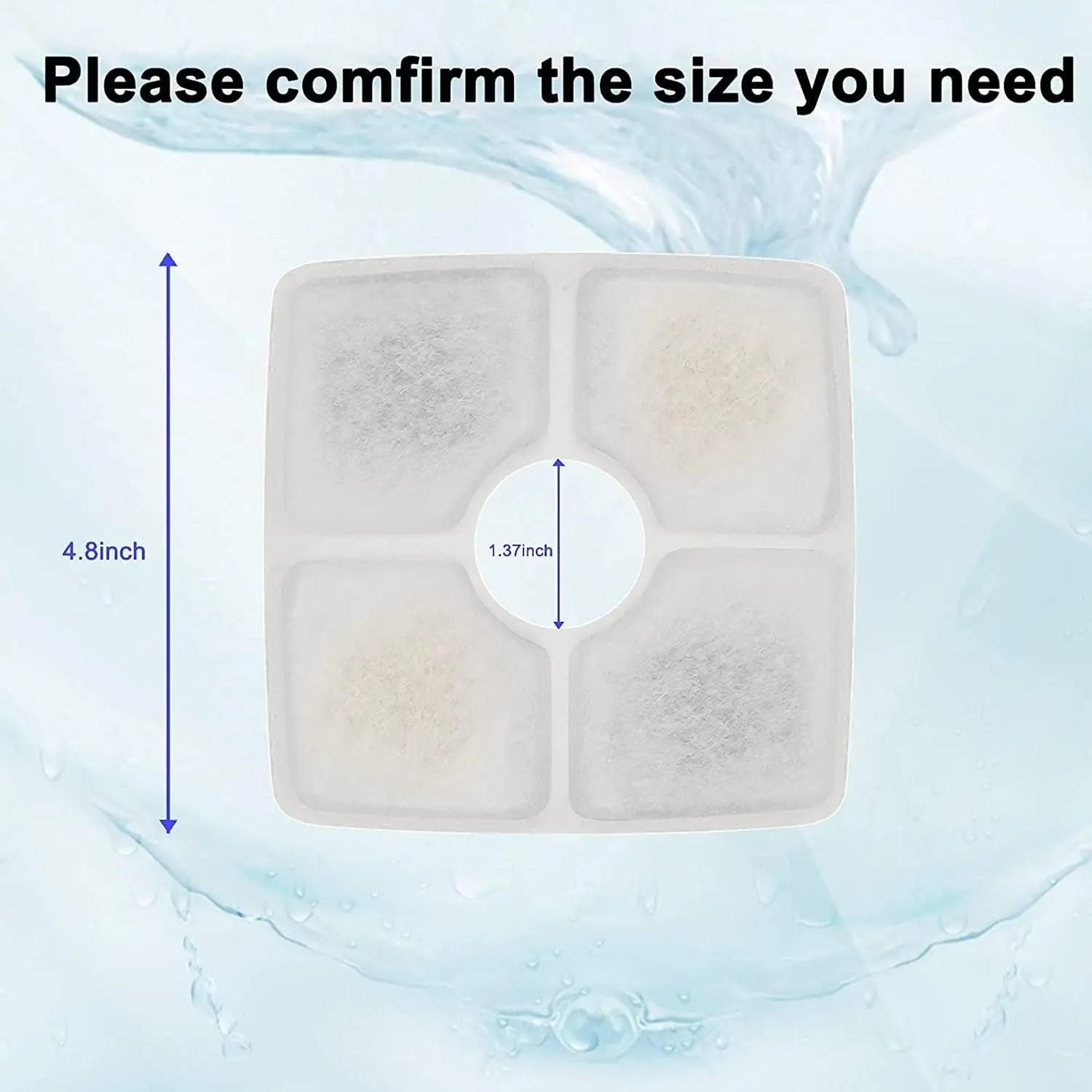 OYES Cat Water Fountain Filter Replacement Pack For Fresh Clean Pet Drinking Water Daily 5