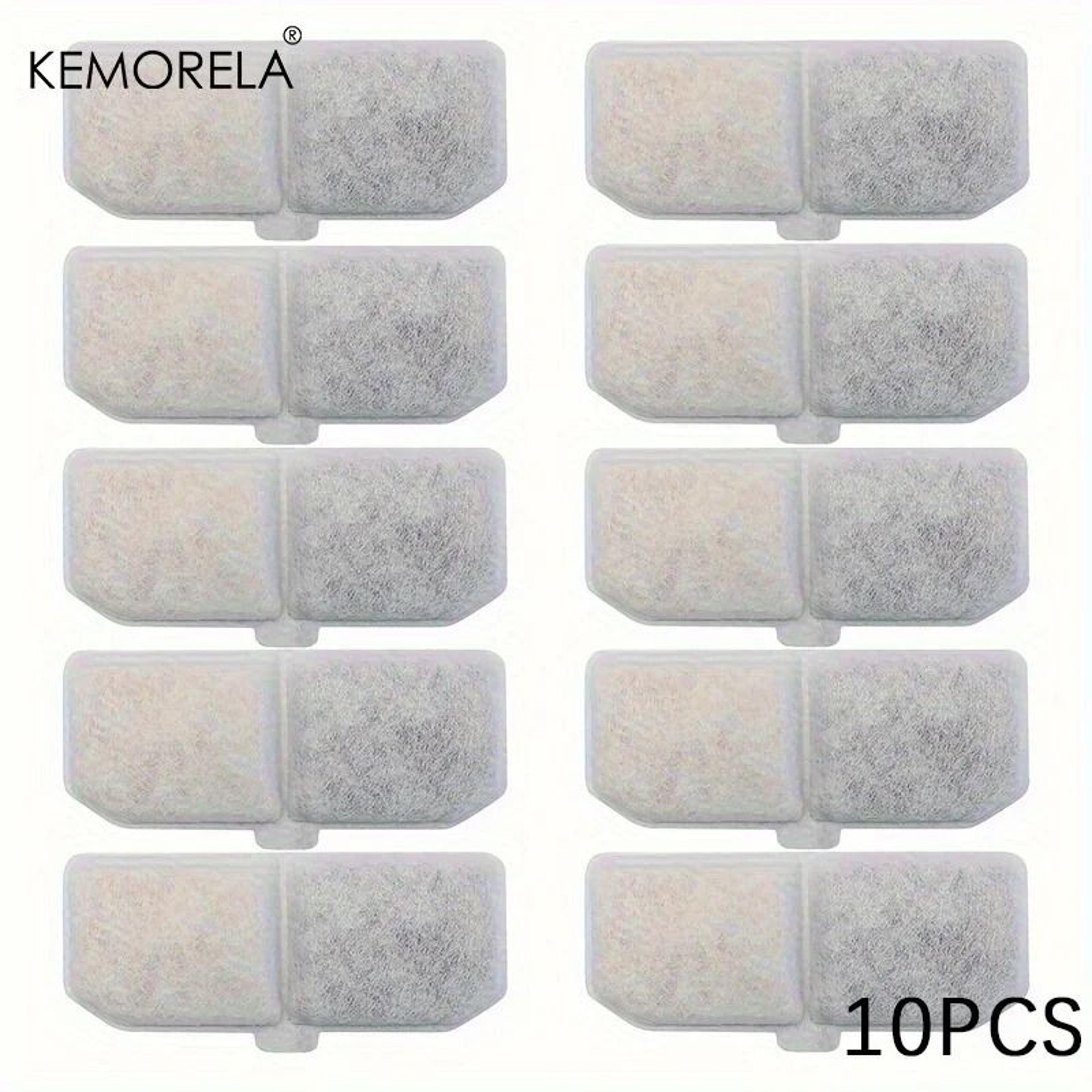 Activated Carbon Pet Water Fountain Filter Set 113x43mm Resin Core For Smart Cat Dog Dispensers 1