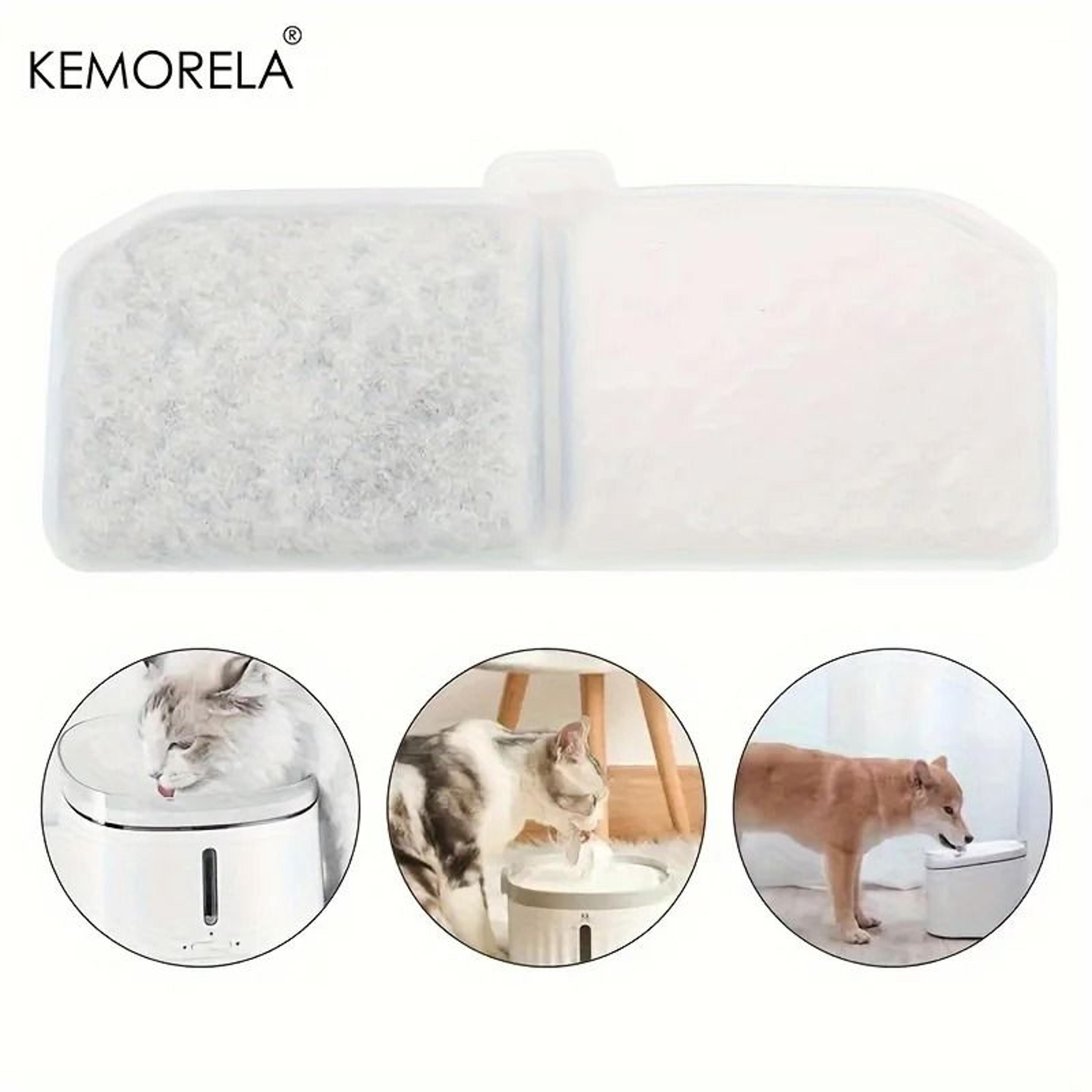Activated Carbon Pet Water Fountain Filter Set 113x43mm Resin Core For Smart Cat Dog Dispensers 4