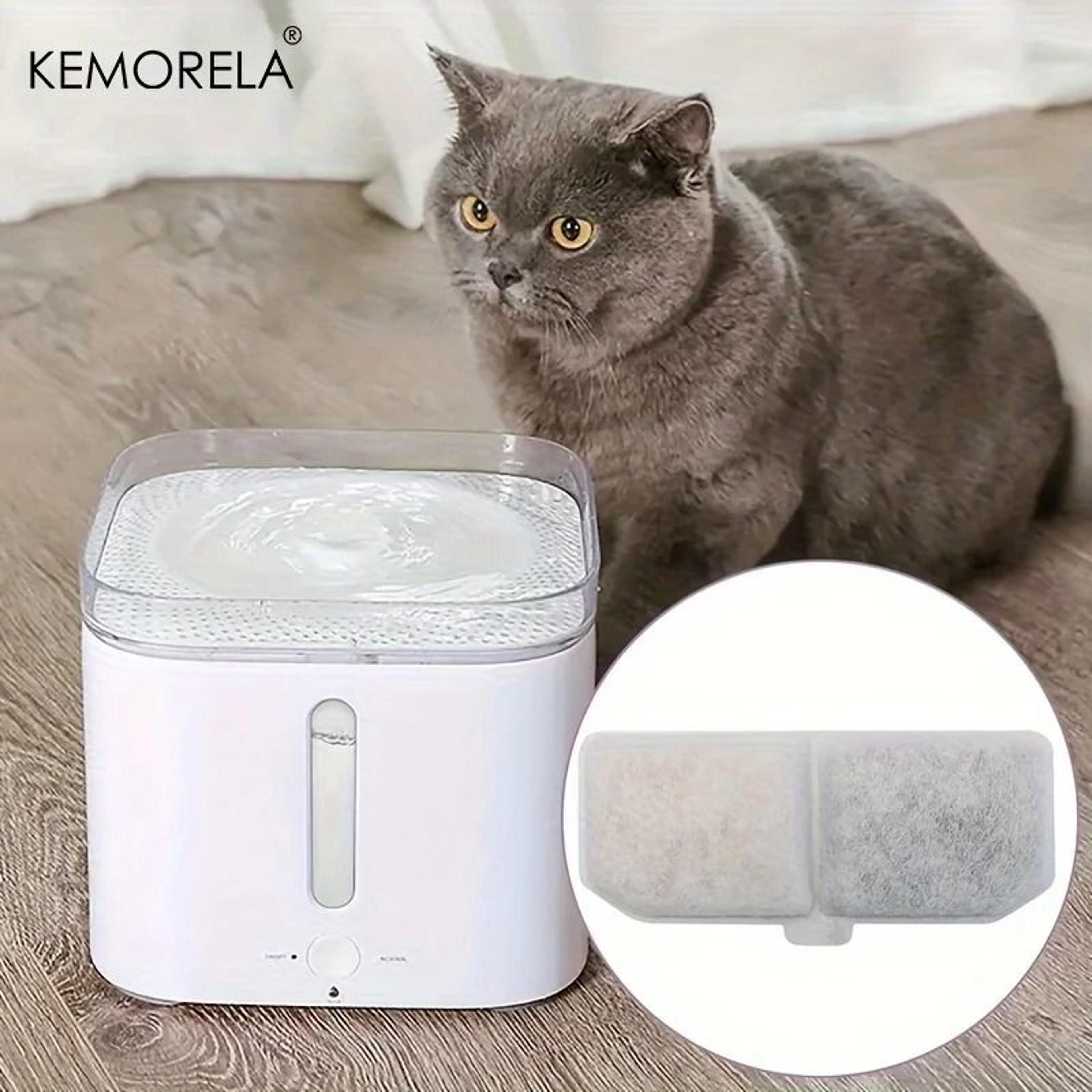 Activated Carbon Pet Water Fountain Filter Set 113x43mm Resin Core For Smart Cat Dog Dispensers 8