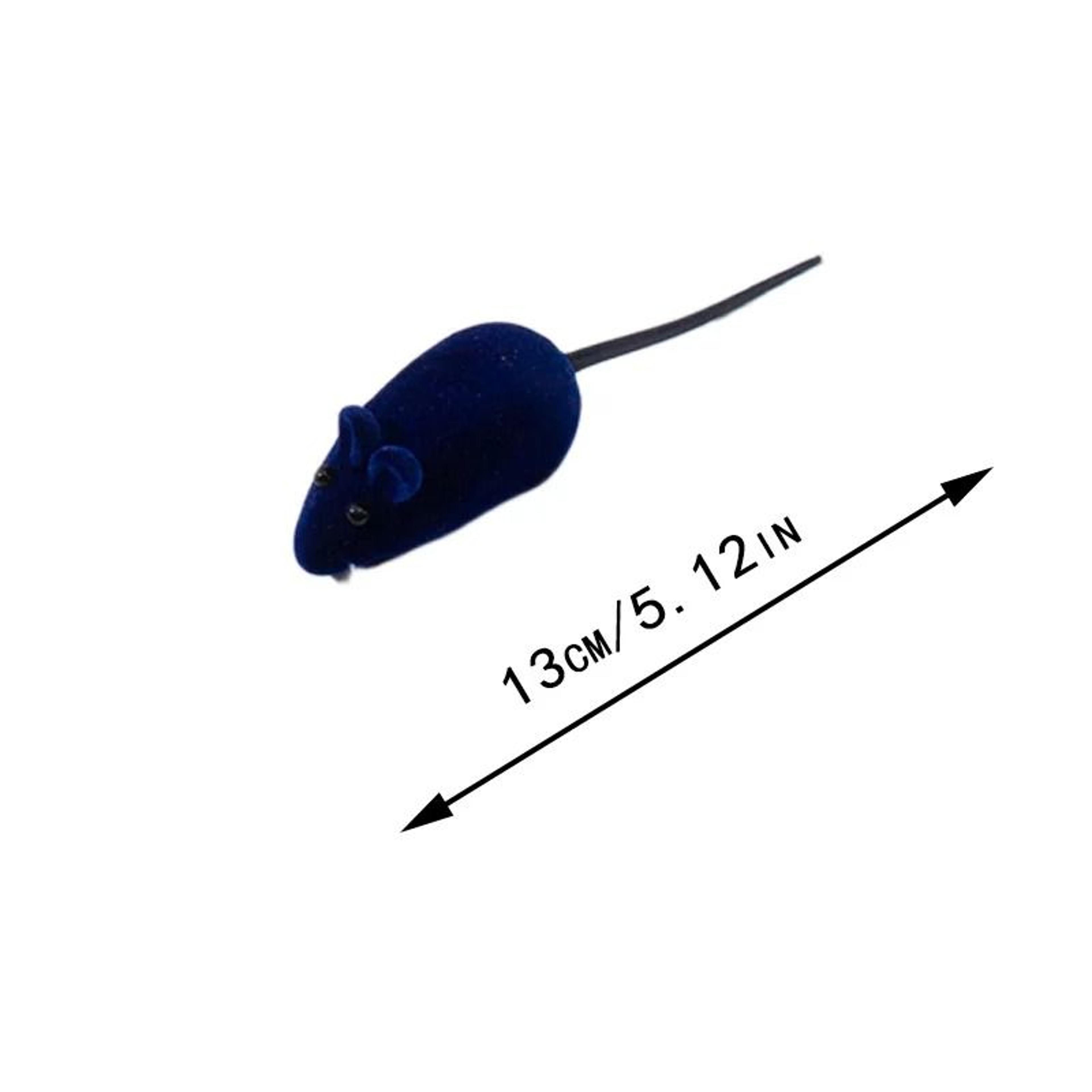 Rubber Sound Mouse Cat Toy For Interactive Kitten Play 5