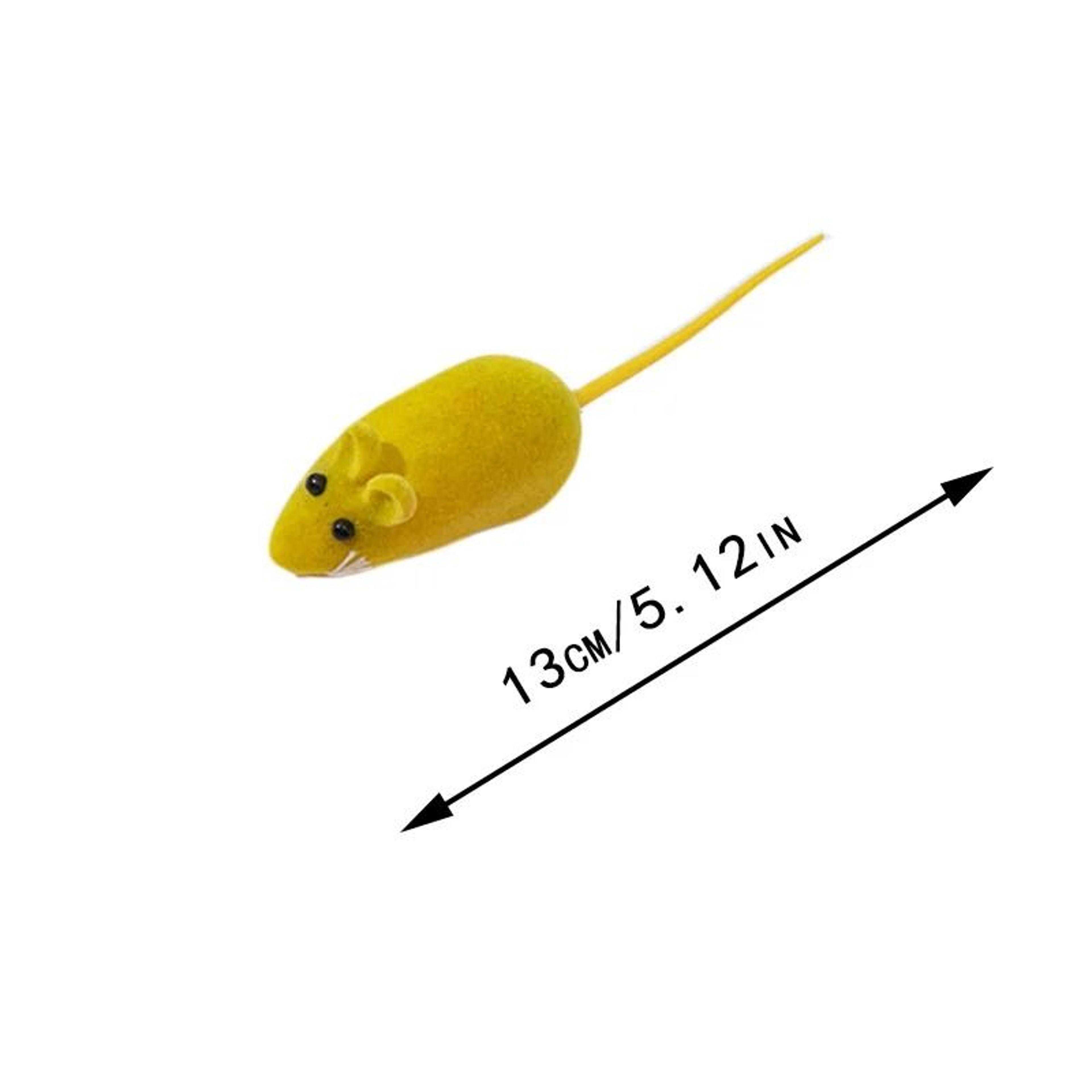 Rubber Sound Mouse Cat Toy For Interactive Kitten Play 3