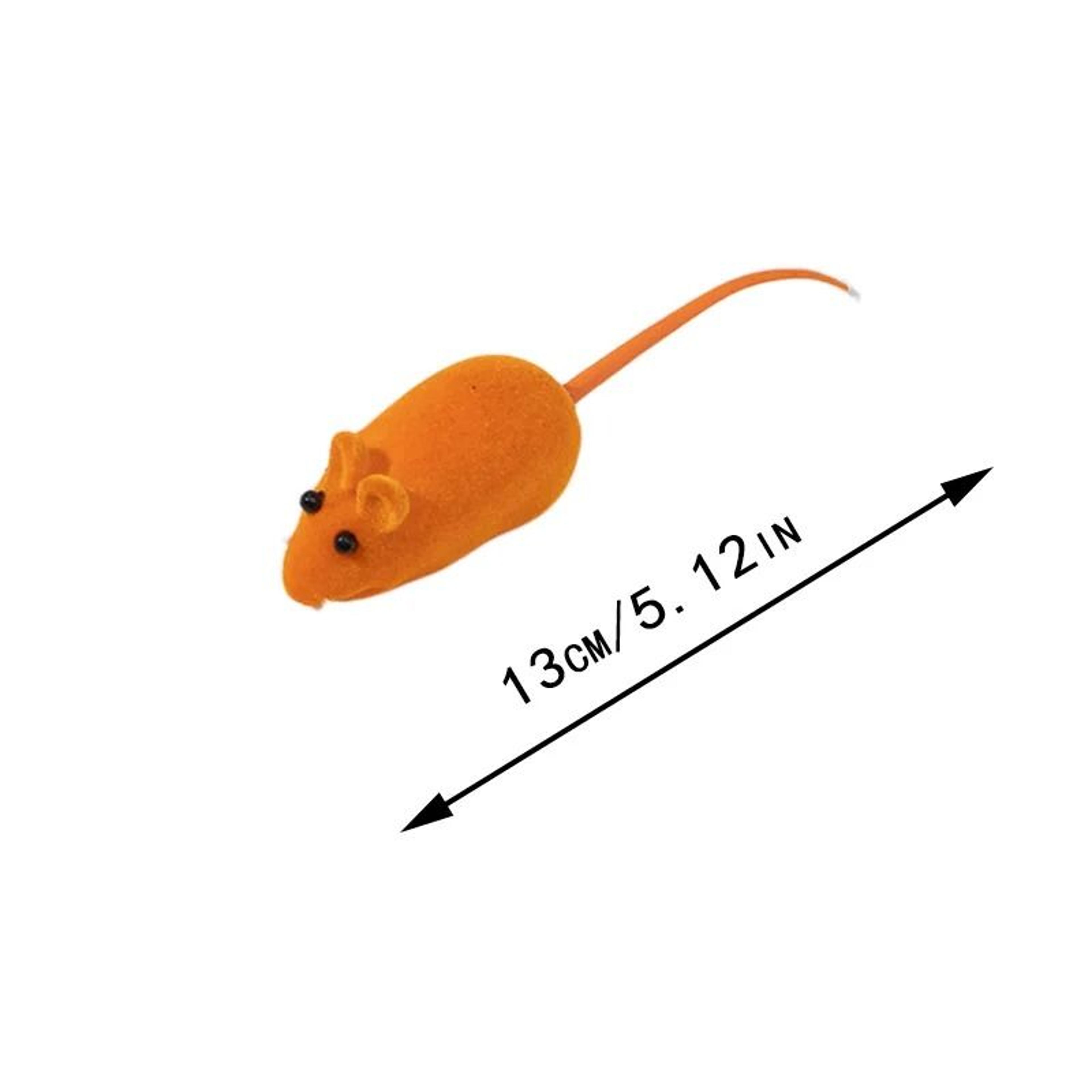 Rubber Sound Mouse Cat Toy For Interactive Kitten Play 1