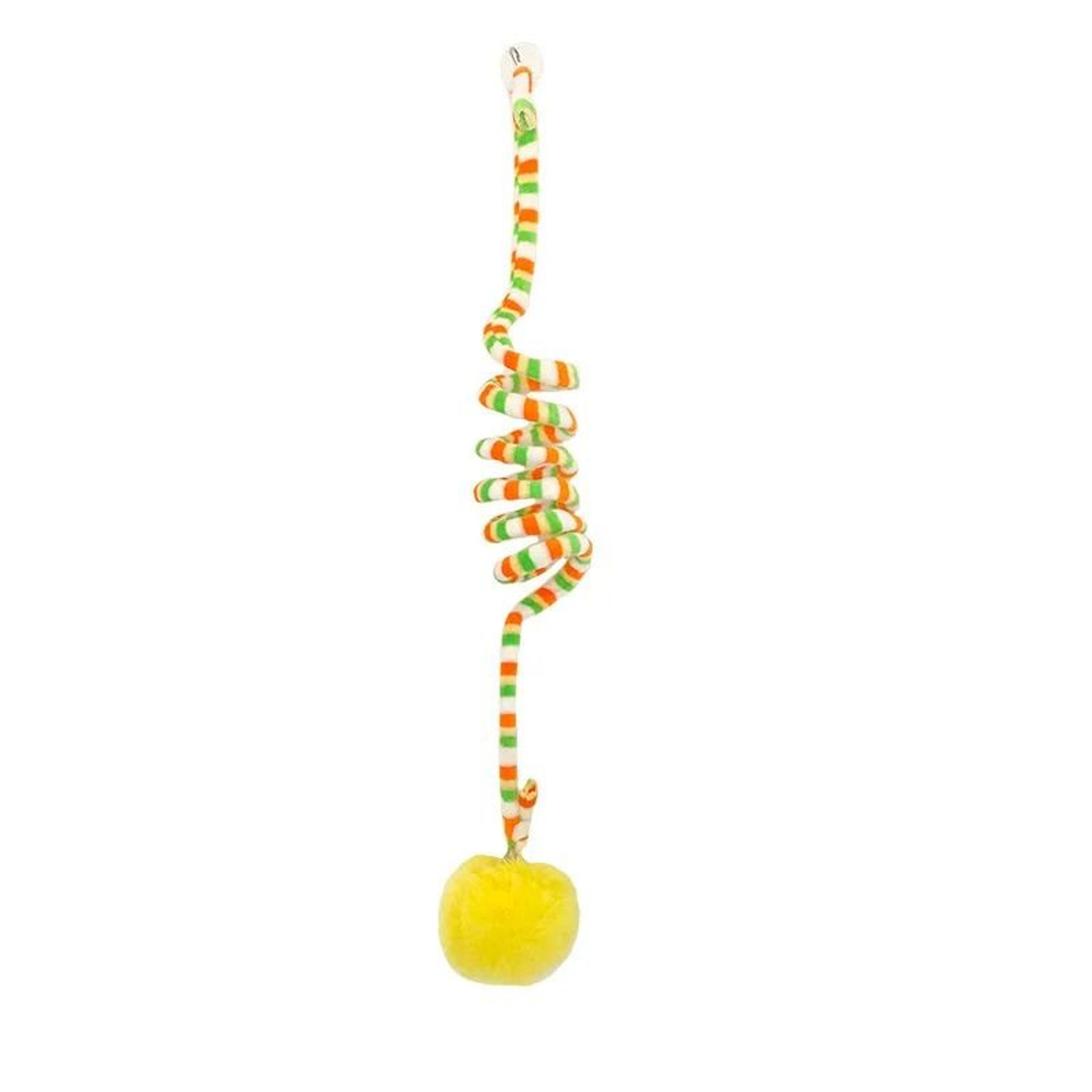 Interactive Hanging Cat Teaser Toy With Bell 2
