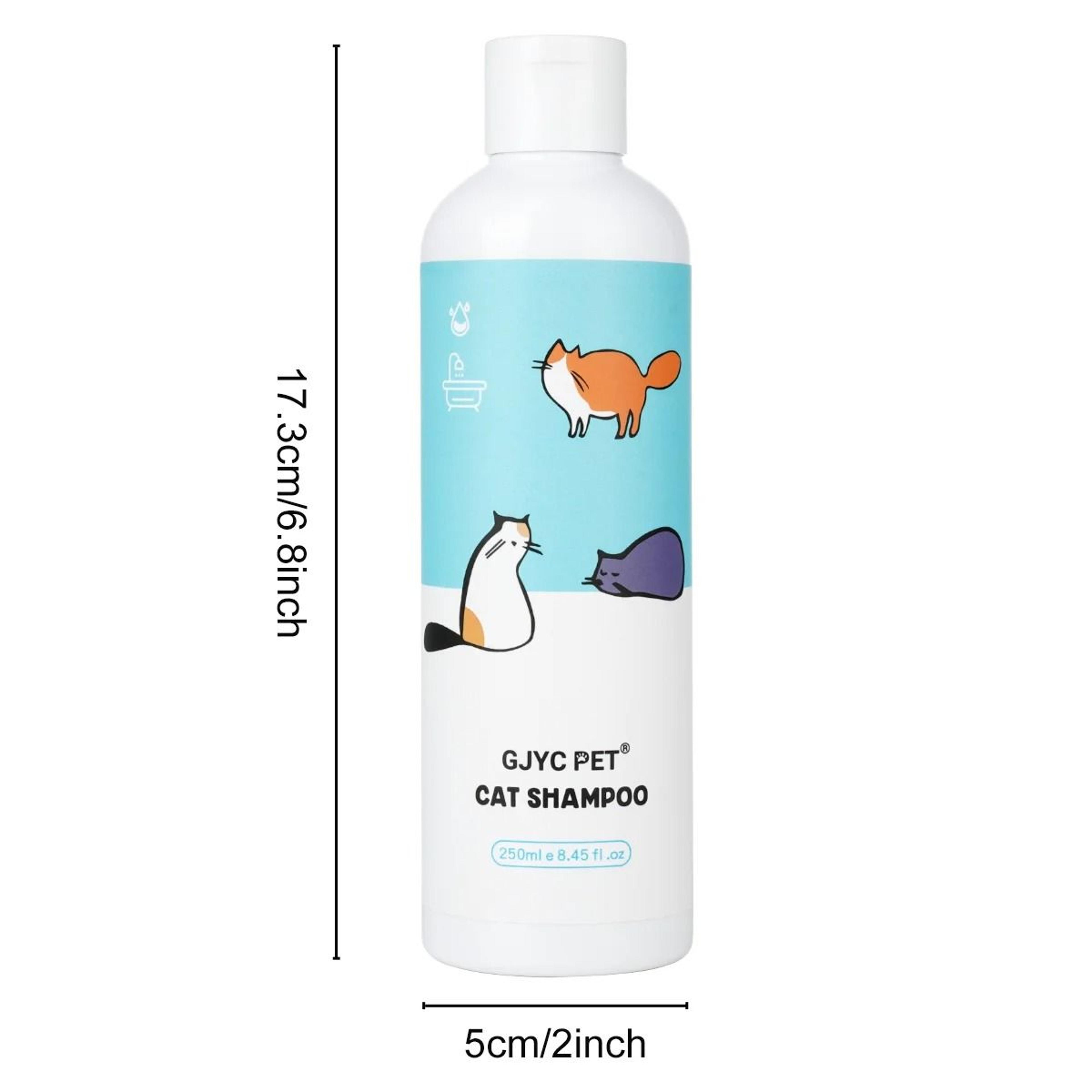 Gentle Mild Cat Shampoo For Moisturizing Deodorizing And Soft Shiny Fur Care 2