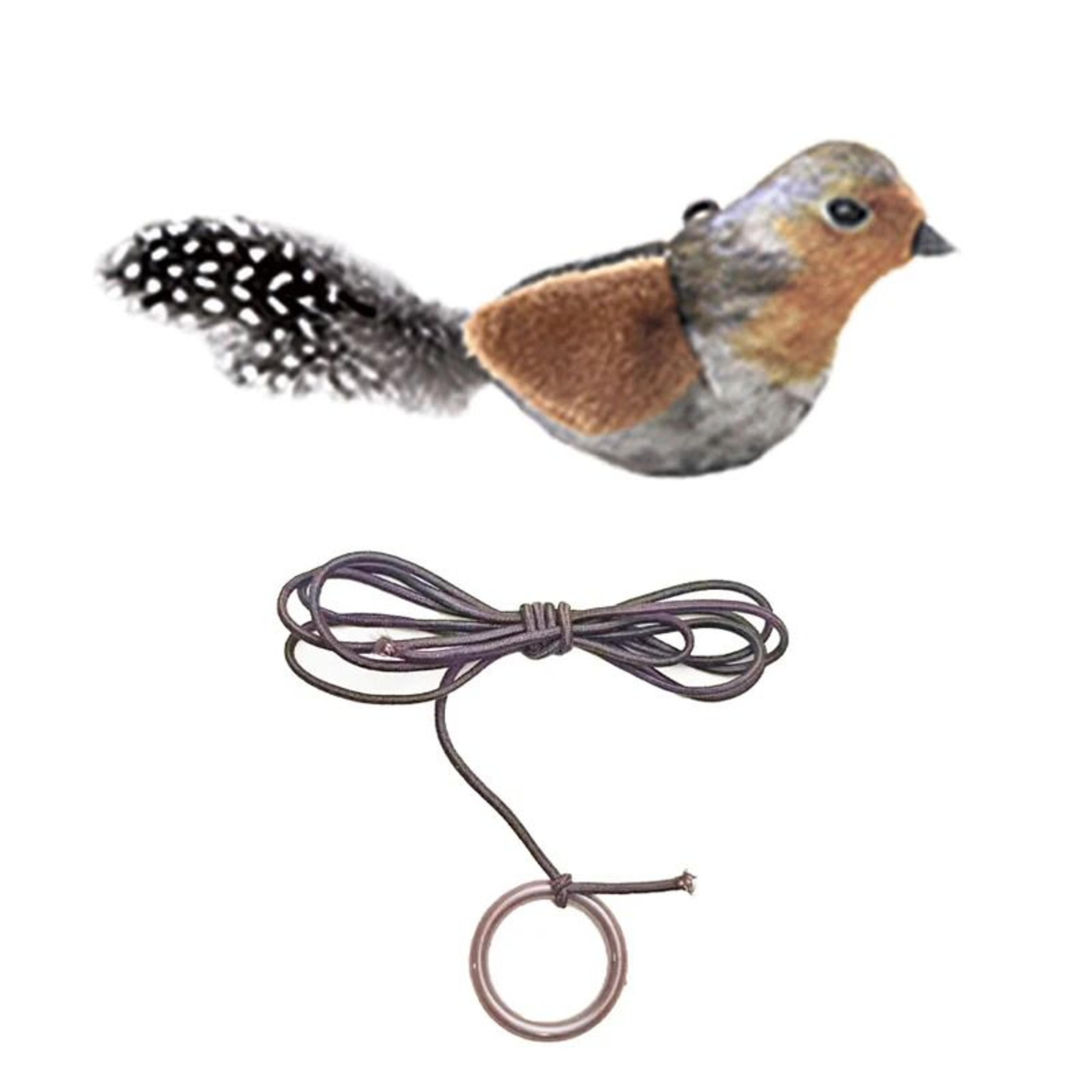Lifelike Catnip Bird Cat Toy With Feather For Kitten Teasing And Indoor Play 6