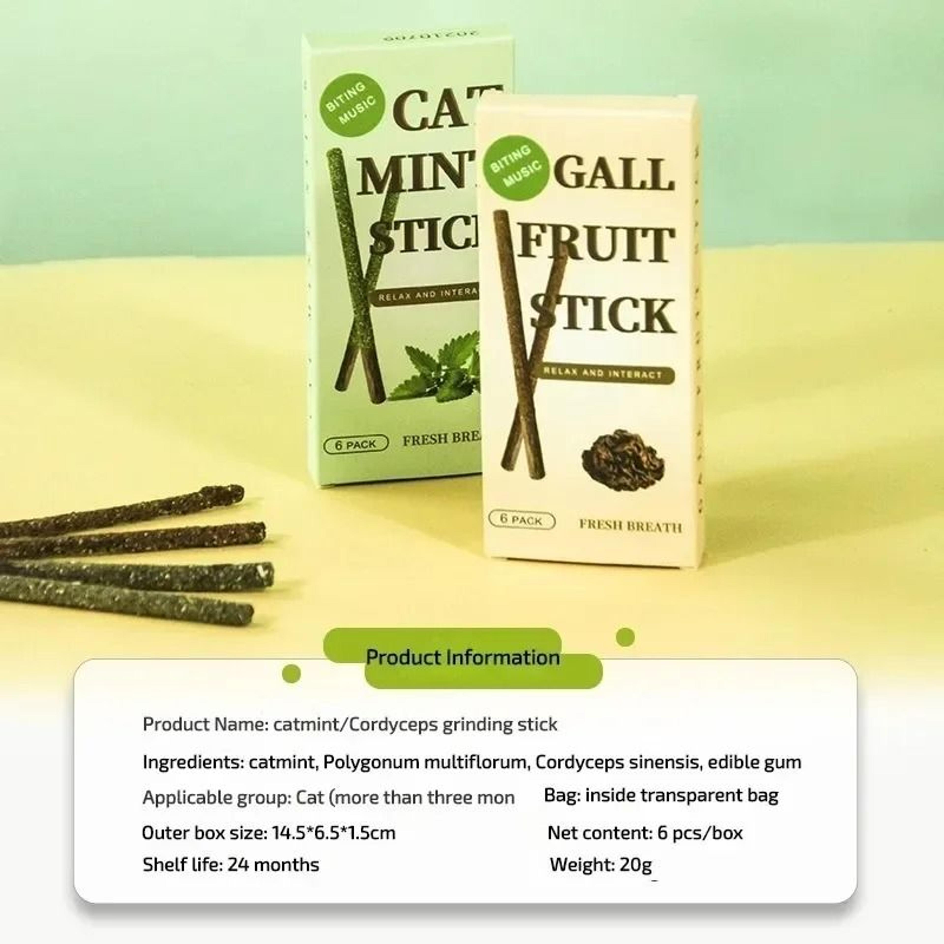 Natural Matatabi Cat Sticks Silvervine Chew Toy For Teeth Cleaning And Play 9